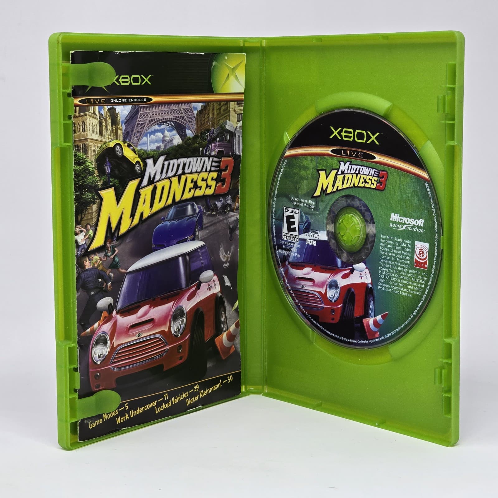 Midtown Madness 3 (Original Xbox) CIB COMPLETE & TESTED - Thumbnail 2