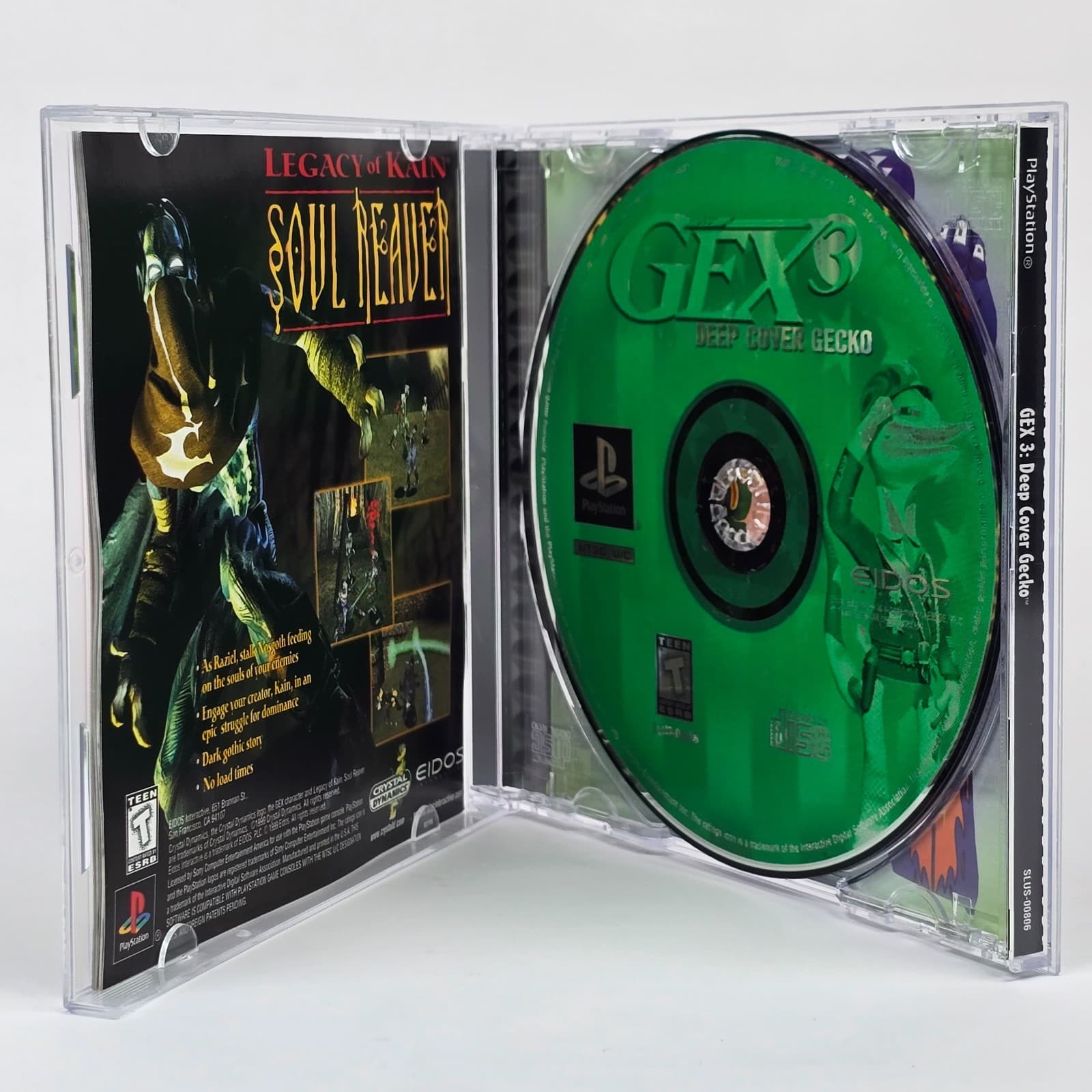 💿REFURBISHED Gex 3: Deep Cover Gecko (PlayStation 1 PS1) CIB COMPLETE💿 - Thumbnail 2