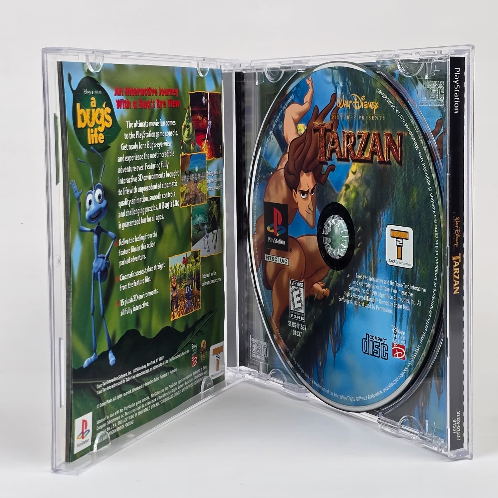 💿REFURBISHED Tarzan (PlayStation 1 PS1) Black Label CIB COMPLETE💿 - Thumbnail 2