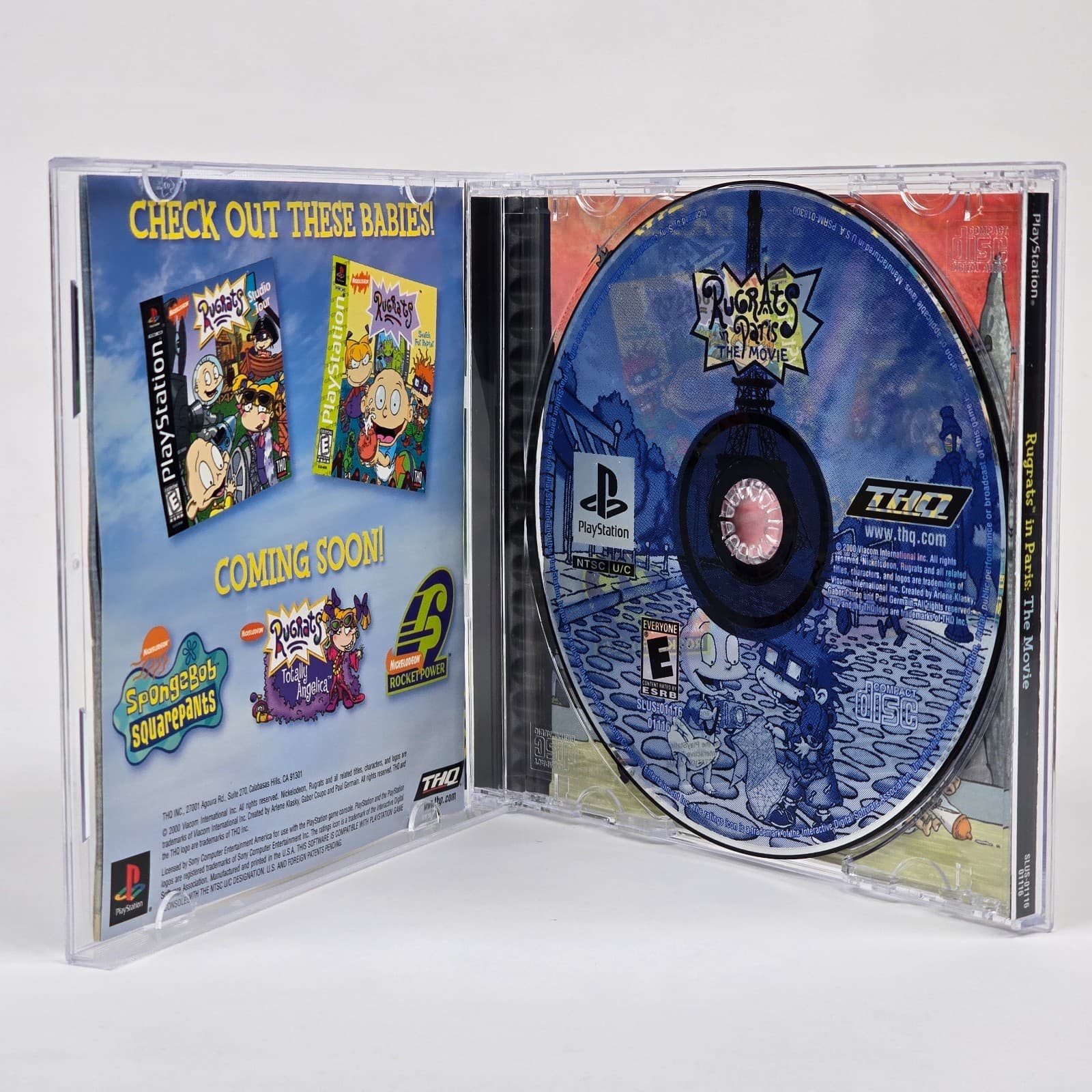 Rugrats in Paris: The Movie (PlayStation 1 PS1) CIB COMPLETE - Thumbnail 2
