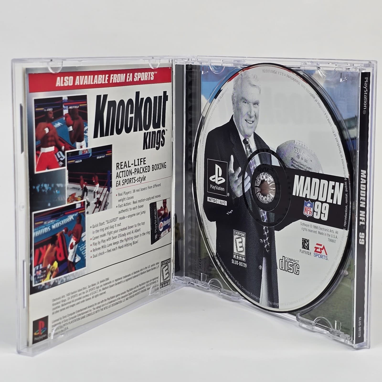 Madden NFL 99 (PlayStation 1 PS1) CIB COMPLETE - Thumbnail 2