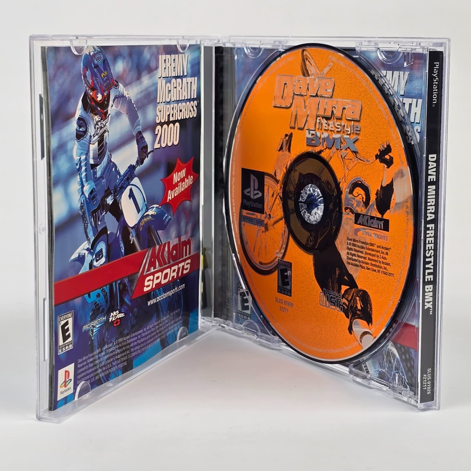 Dave Mirra: Freestyle BMX (PlayStation 1 PS1) Black Label CIB COMPLETE - Thumbnail 2
