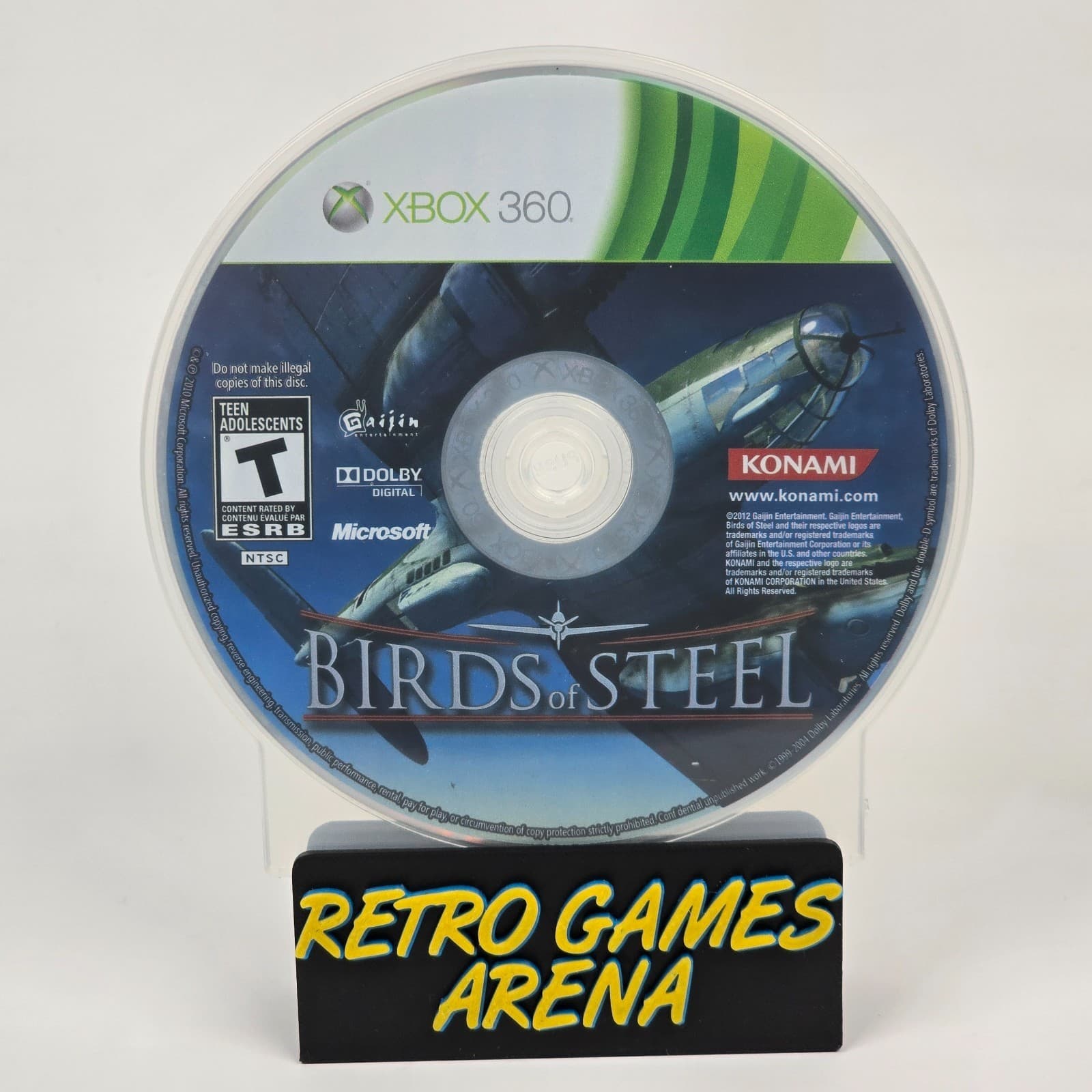 Birds of Steel (Xbox 360) Disc