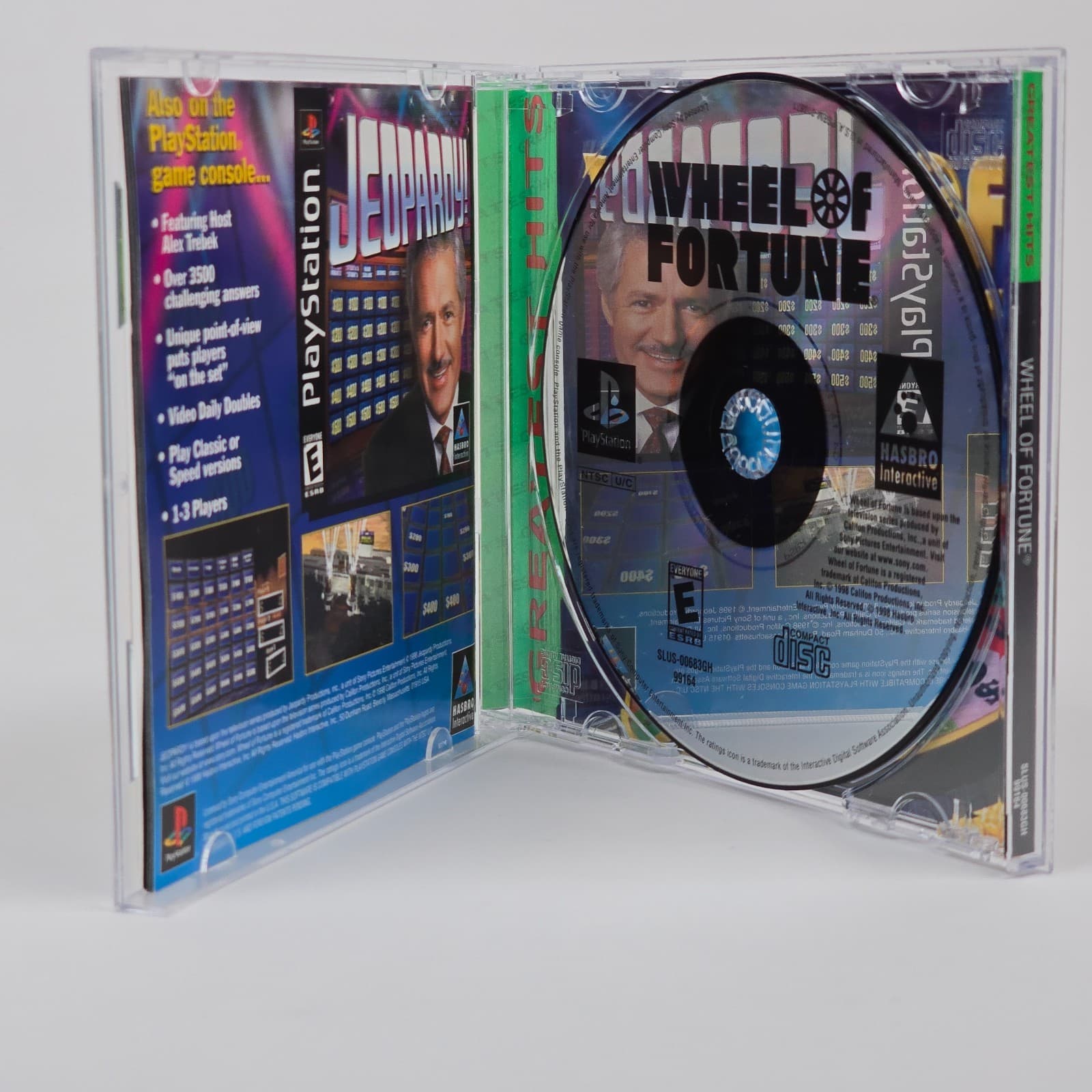 Wheel of Fortune (PlayStation 1 PS1) Greatest Hits CIB COMPLETE - Thumbnail 2