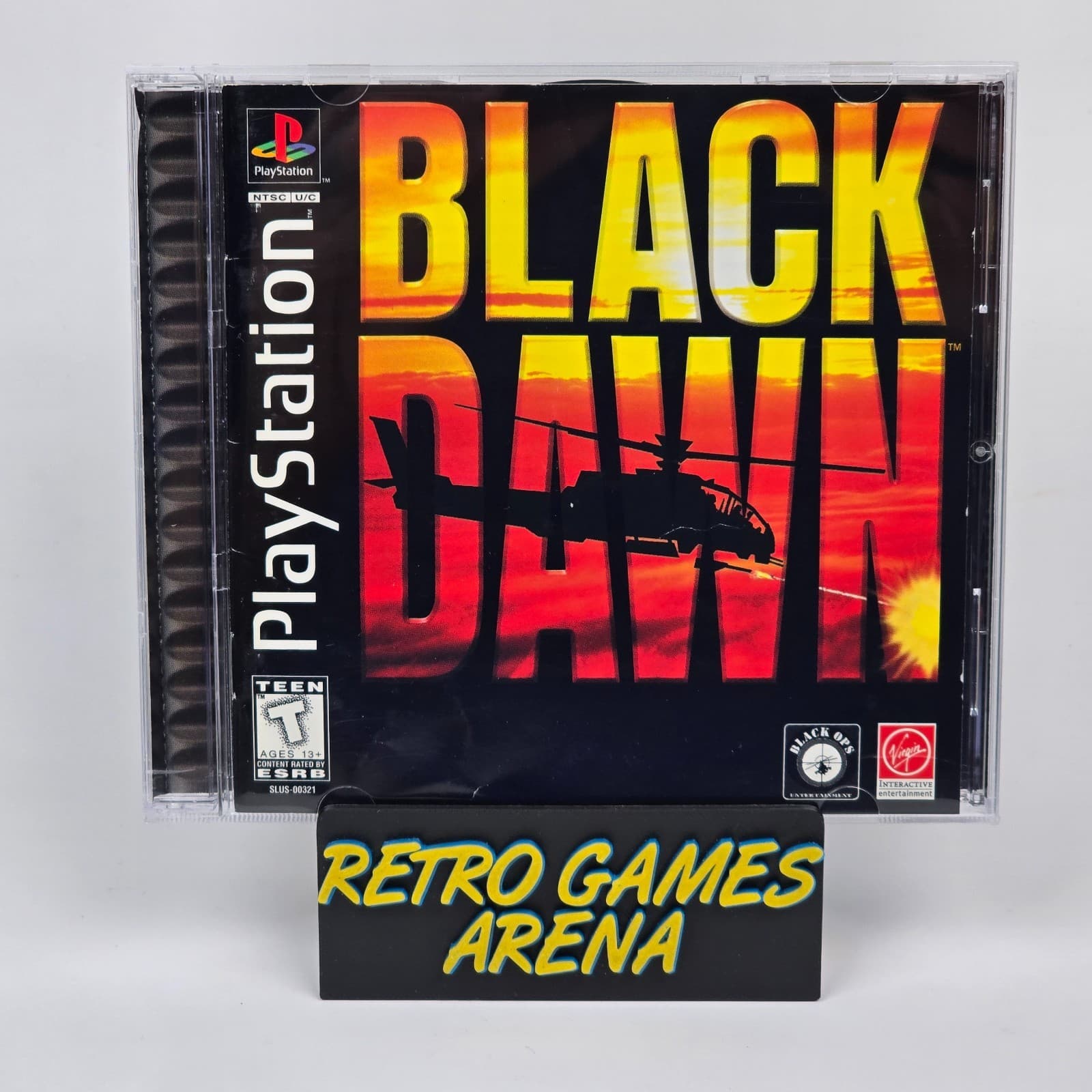 Black Dawn (PlayStation 1 PS1) CIB COMPLETE