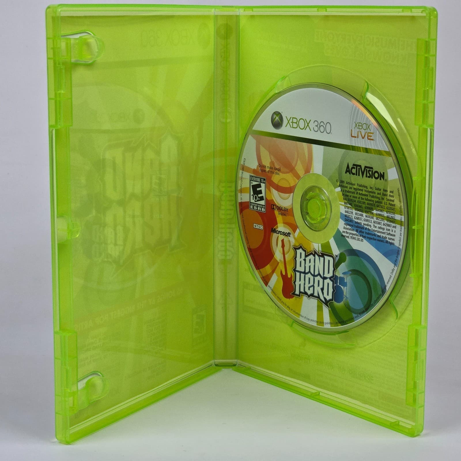 Band Hero (Xbox 360) Case & Disc - Thumbnail 2