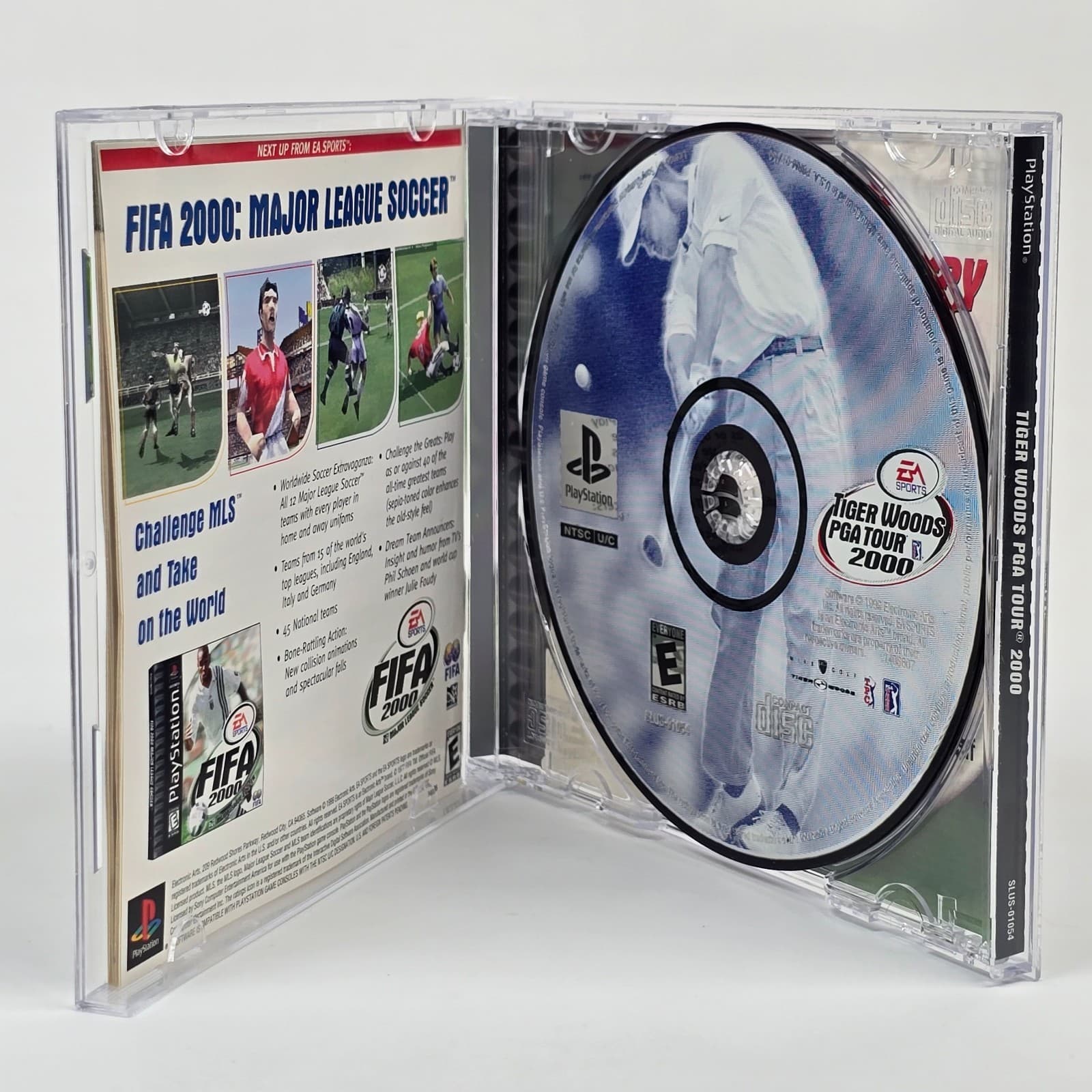 Tiger Woods PGA Tour 2000 (PlayStation 1 PS1) CIB COMPLETE - Thumbnail 2