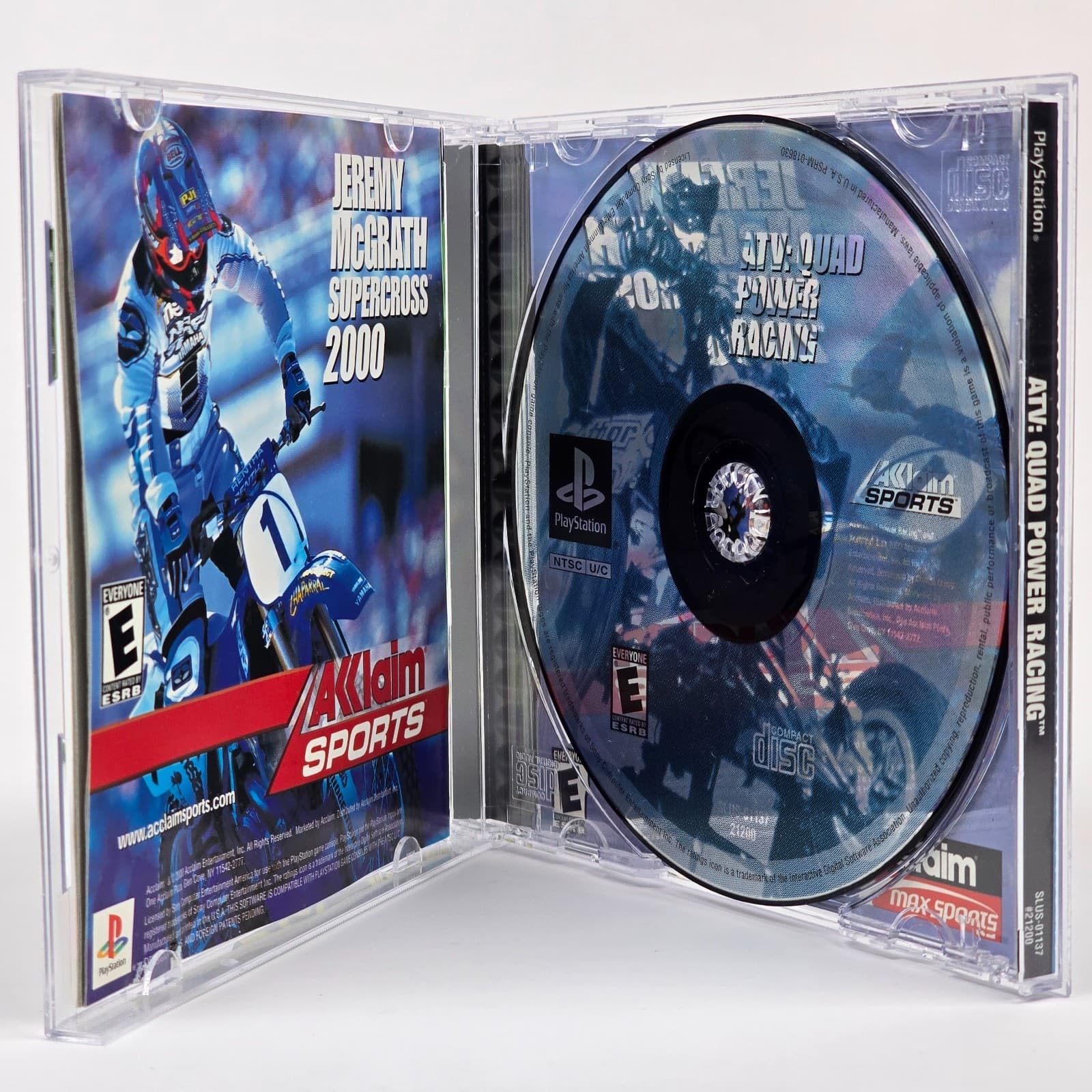 ATV: Quad Power Racing (PlayStation 1 PS1) CIB COMPLETE - Thumbnail 2