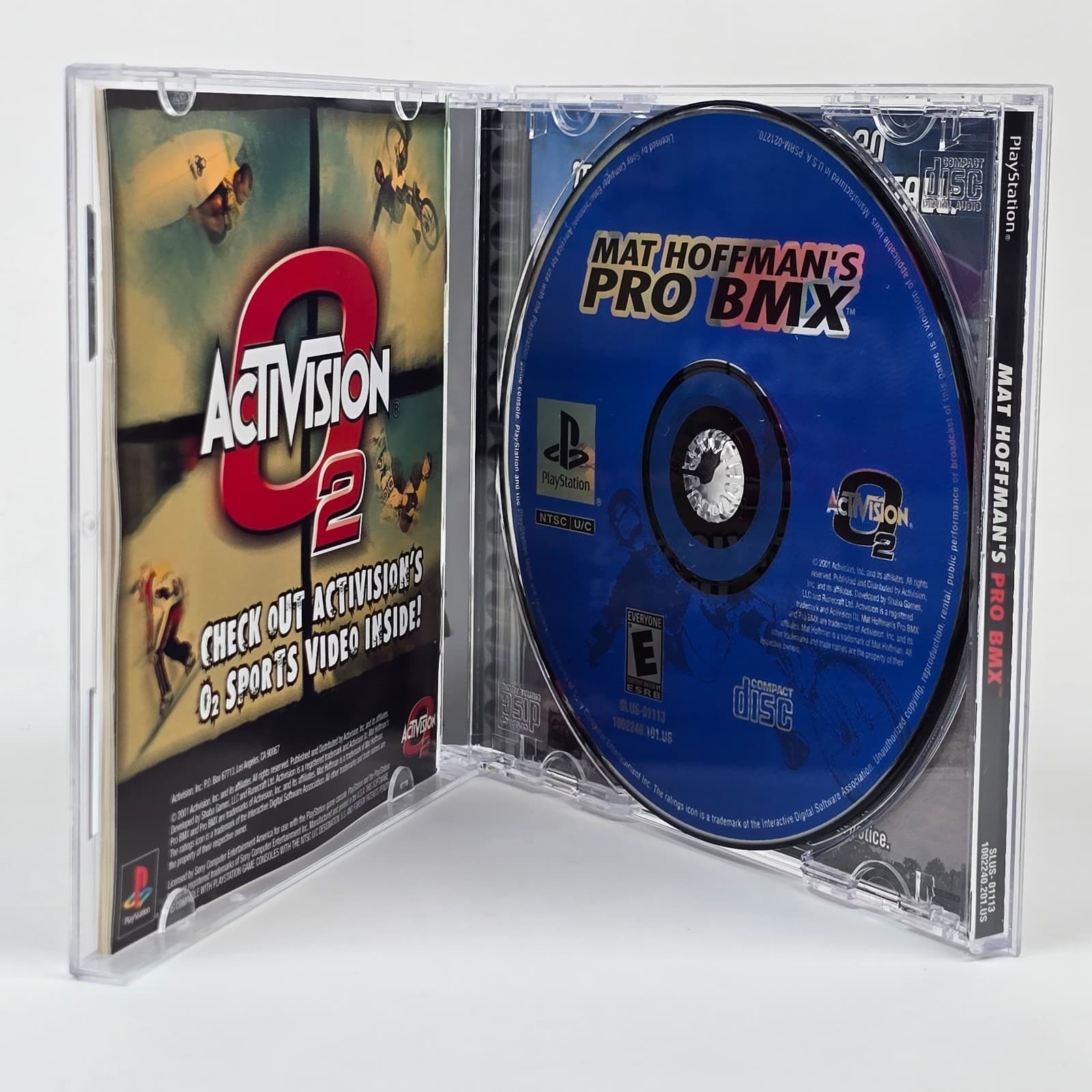 Mat Hoffman's Pro BMX (PlayStation 1 PS1) Black Label CIB COMPLETE - Thumbnail 2