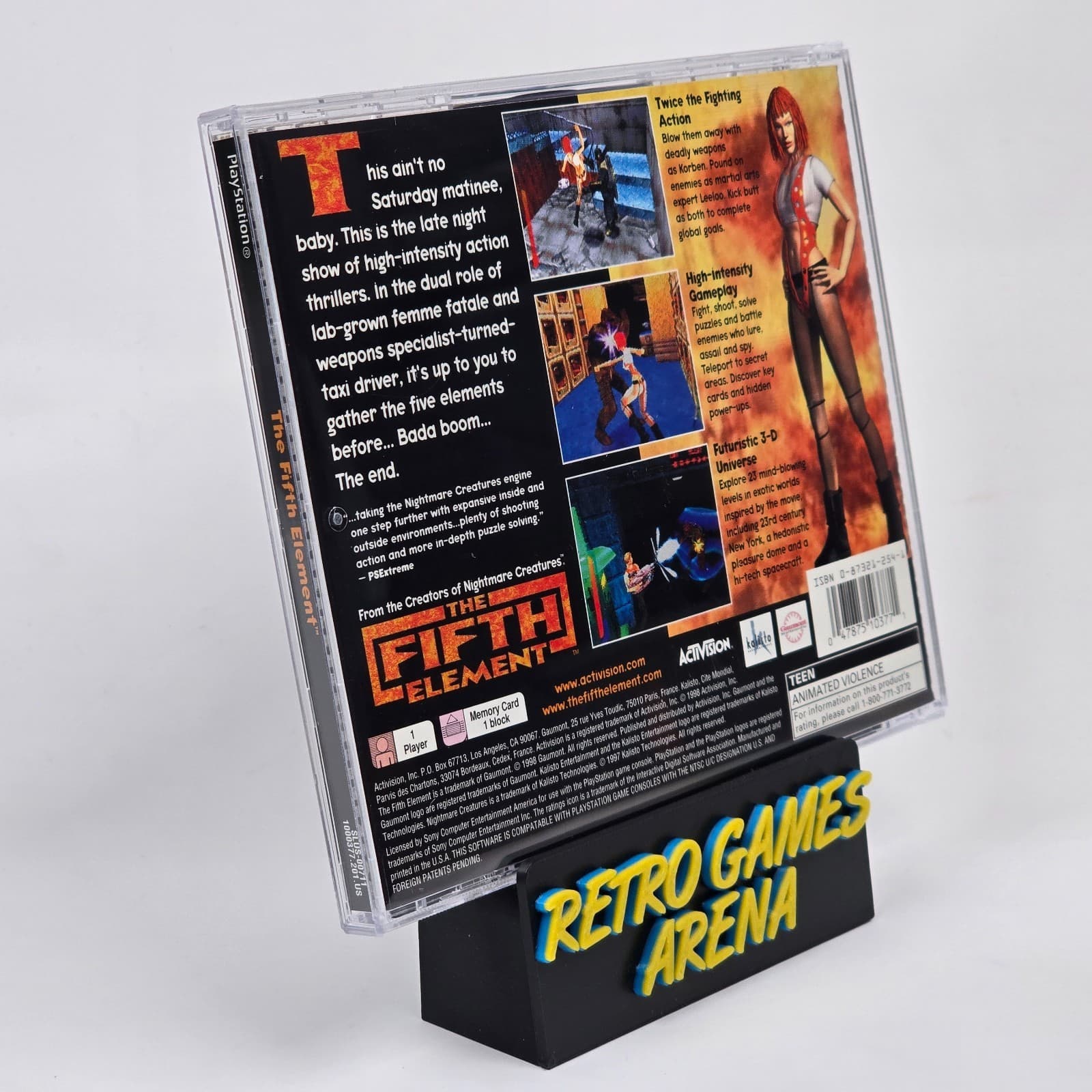 💿REFURBISHED The Fifth Element (PlayStation 1 PS1) CIB COMPLETE💿 - Thumbnail 4