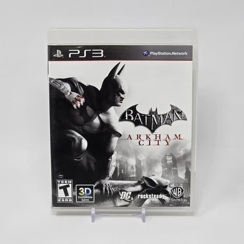 Batman: Arkham City (PlayStation 3 PS3) CIB COMPLETE & TESTED