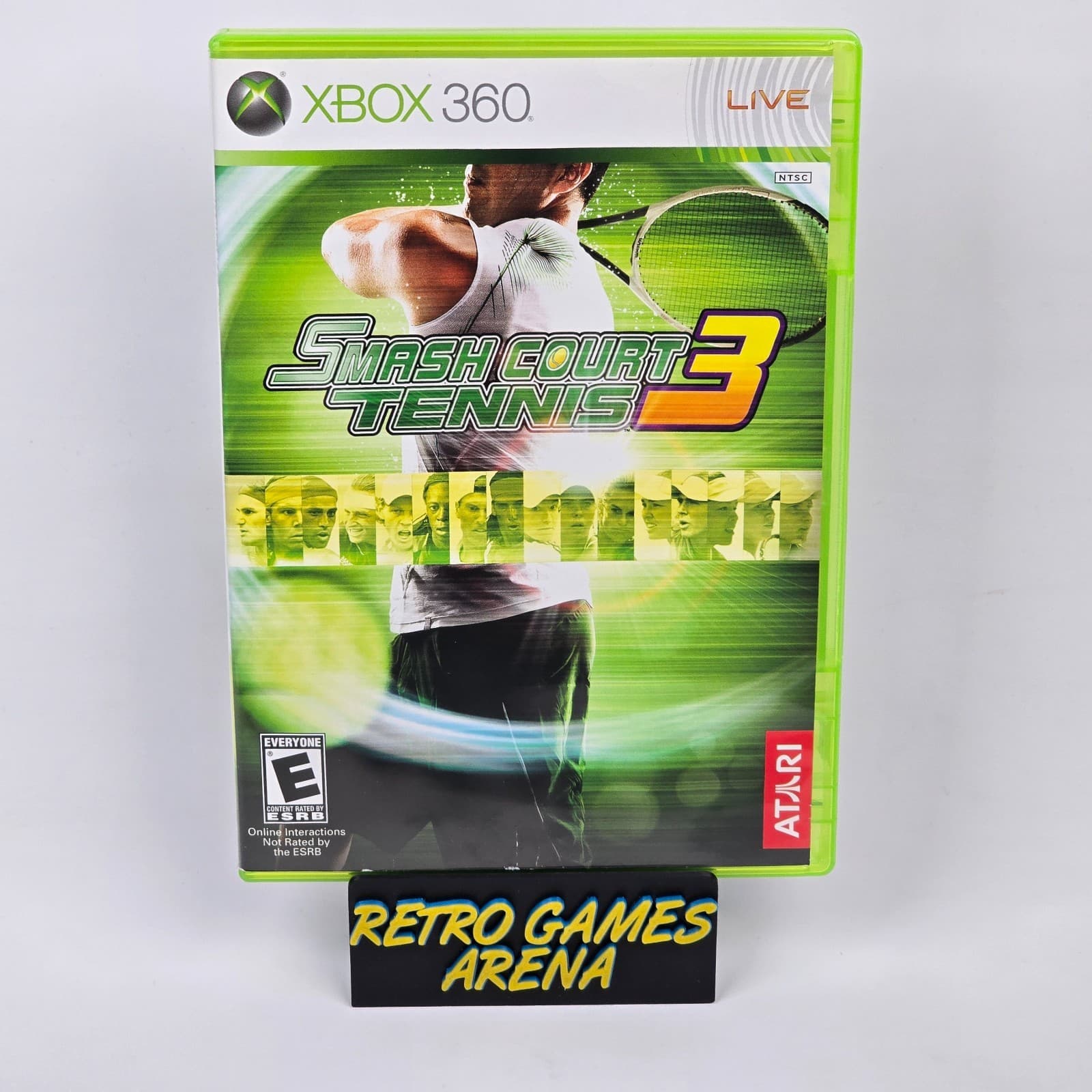 Smash Court Tennis 3 (Xbox 360) CIB COMPLETE