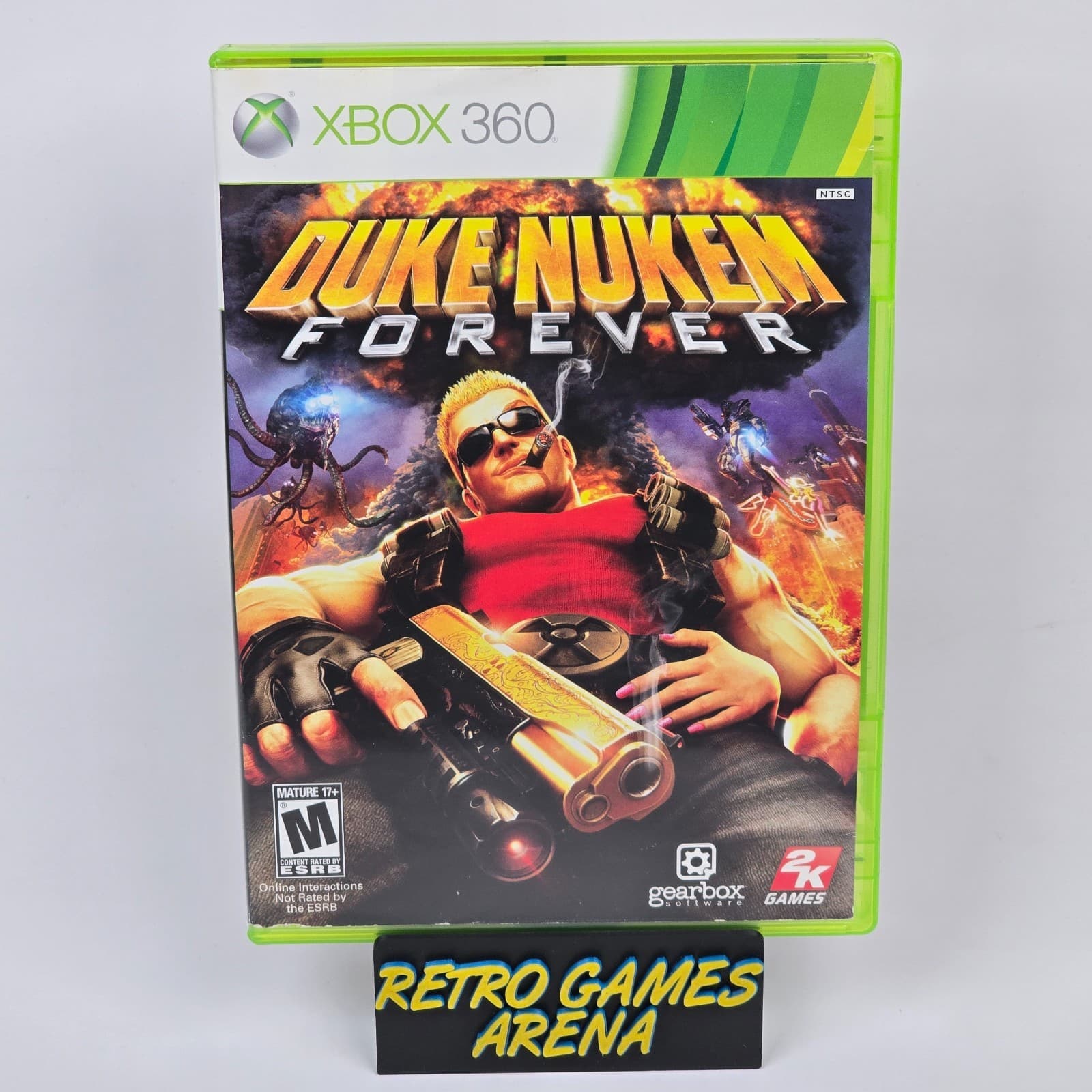Duke Nukem Forever (Xbox 360) Case & Disc
