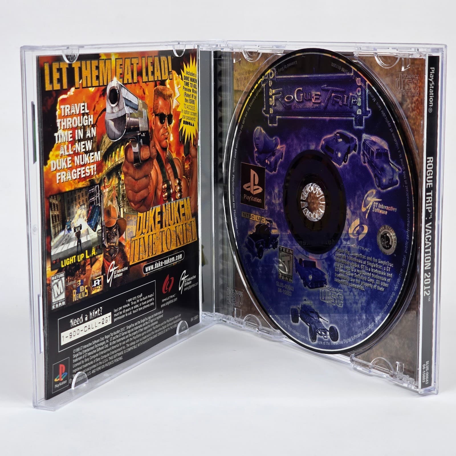 Rogue Trip: Vacation 2012 (PlayStation 1 PS1) CIB COMPLETE - Thumbnail 2