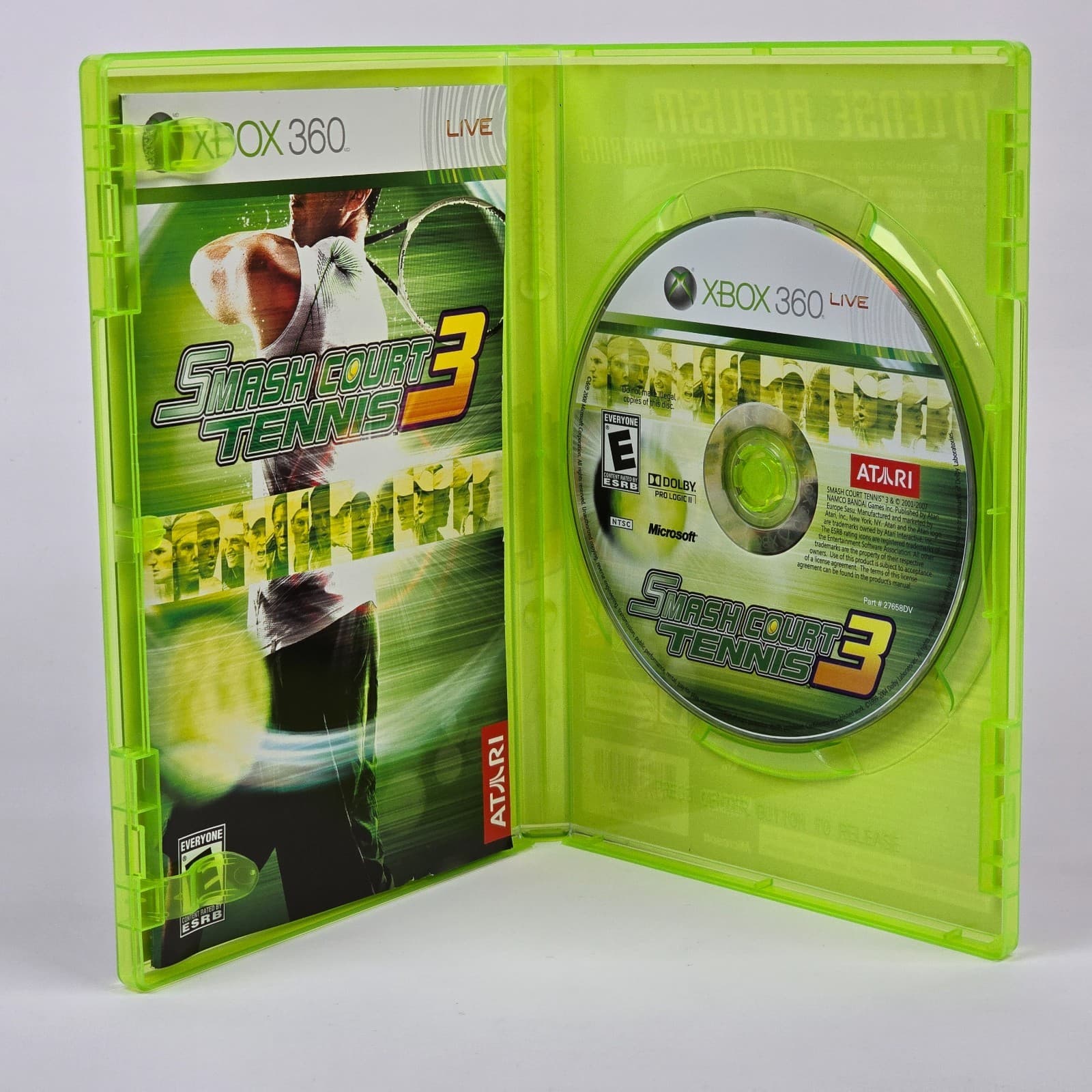 Smash Court Tennis 3 (Xbox 360) CIB COMPLETE - Thumbnail 2