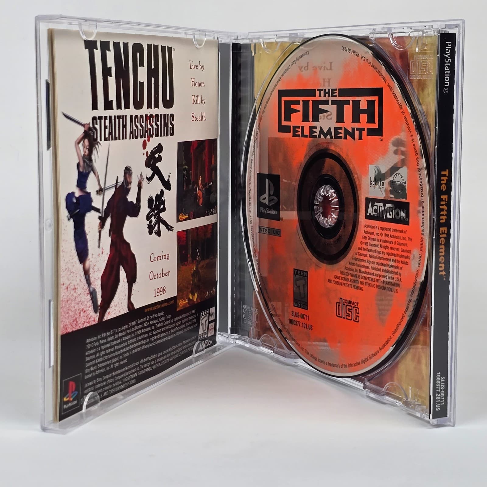 💿REFURBISHED The Fifth Element (PlayStation 1 PS1) CIB COMPLETE💿 - Thumbnail 2