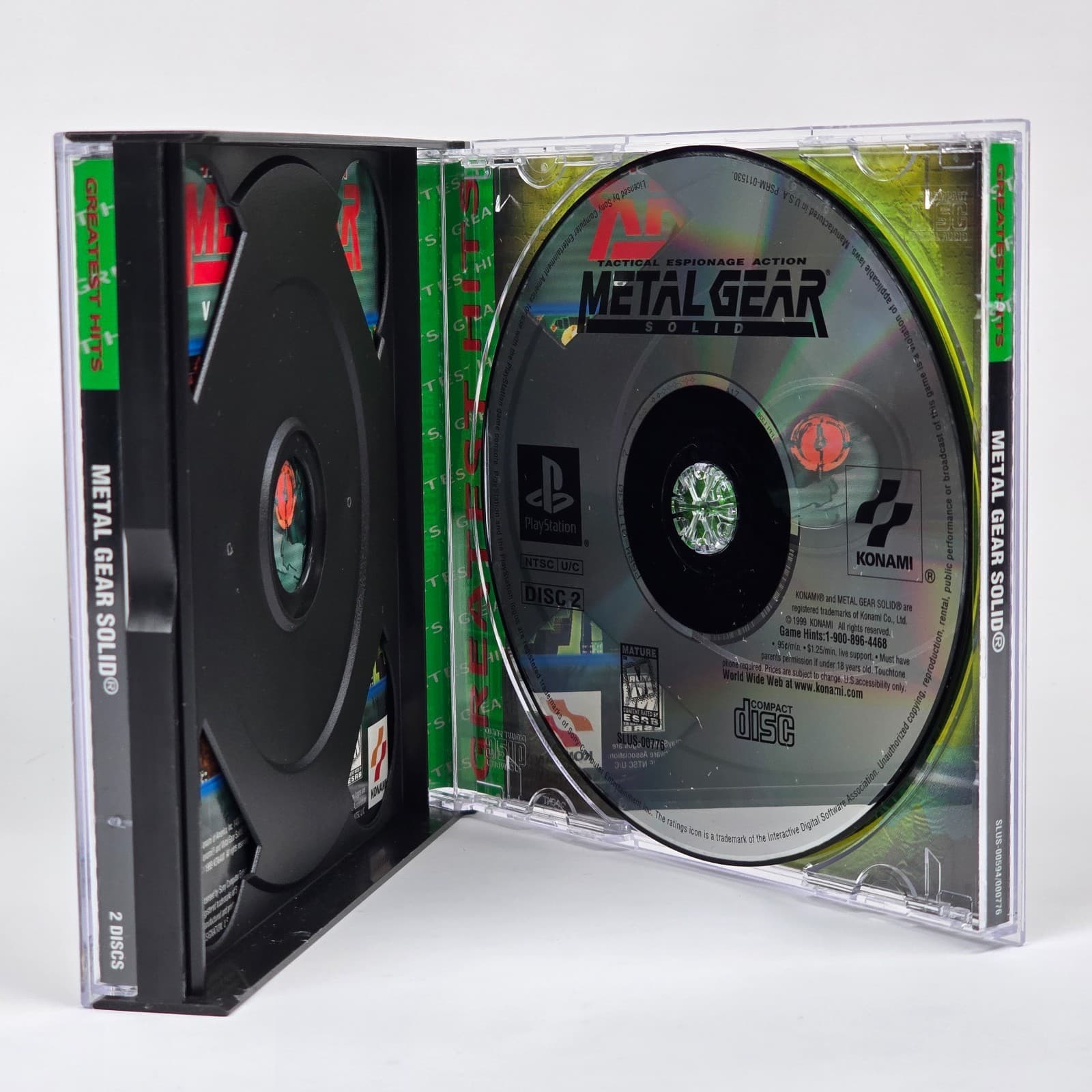 💿REFURBISHED Metal Gear Solid (PlayStation 1 PS1) Greatest Hits CIB COMPLETE💿 - Thumbnail 4