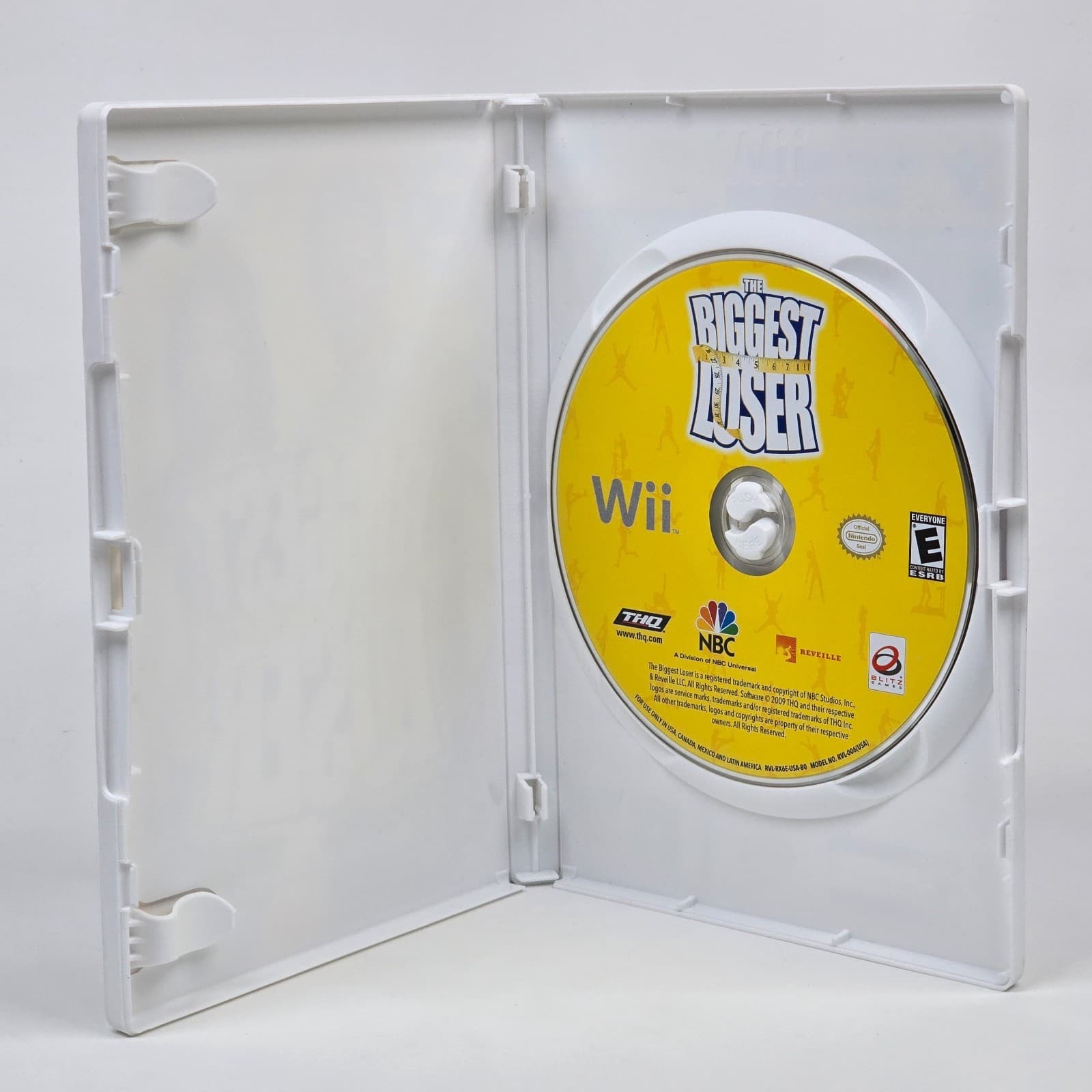 The Biggest Loser (Nintendo Wii) Case & Disc TESTED - Thumbnail 2