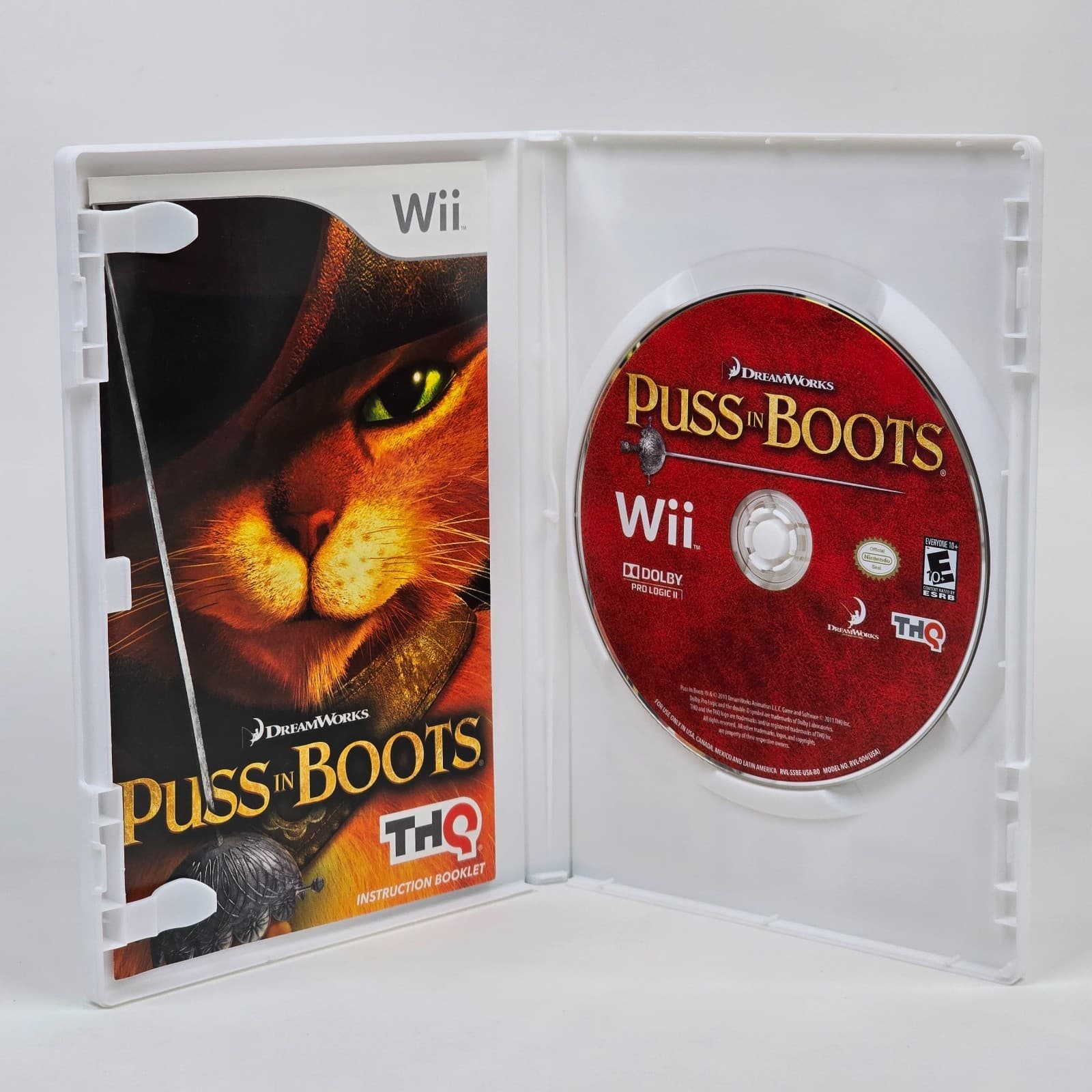 Puss in Boots (Nintendo Wii) CIB COMPLETE & TESTED - Thumbnail 2