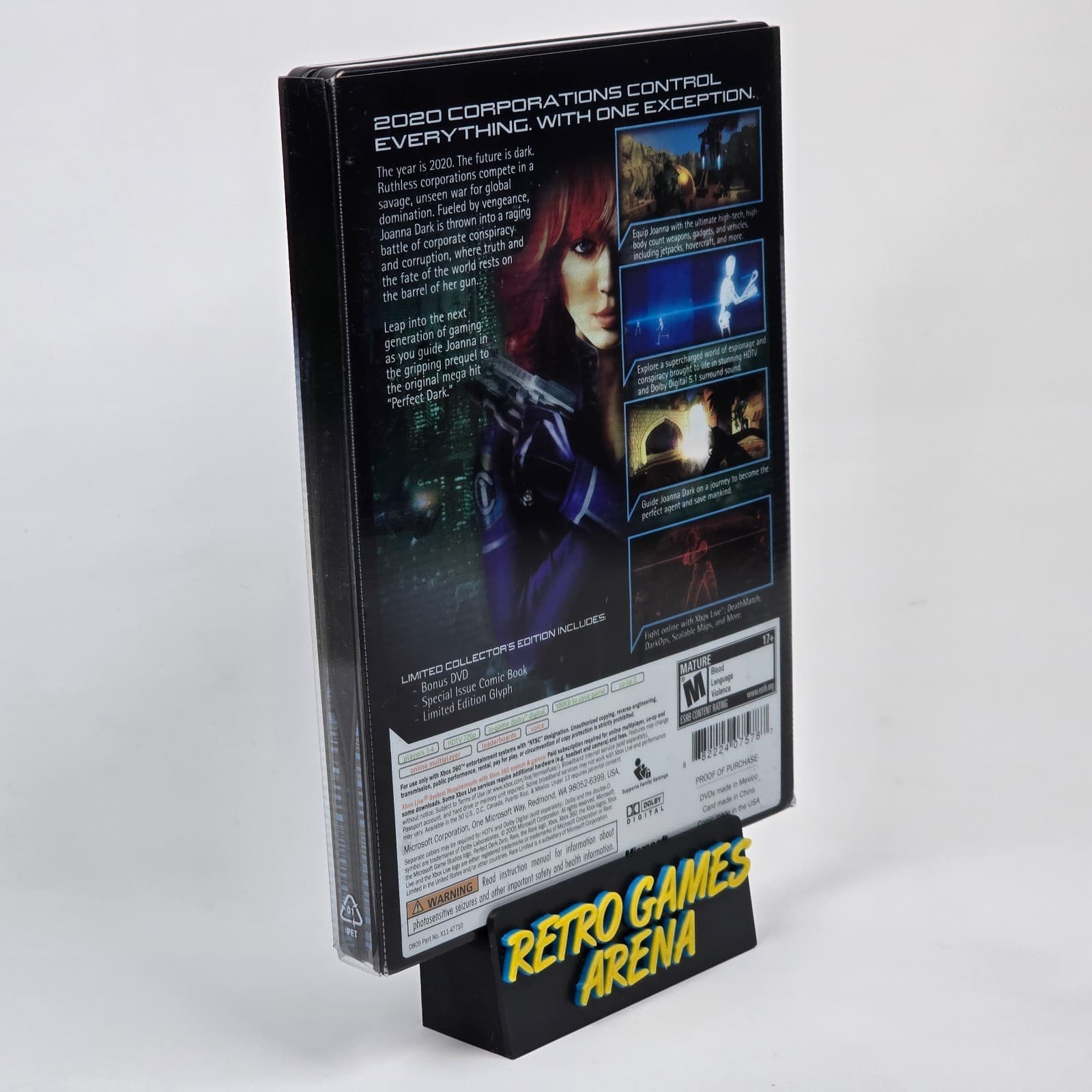 💿REFURBISHED Perfect Dark Zero: Limited Collectors Edition (Xbox 360) CIB💿 - Thumbnail 2