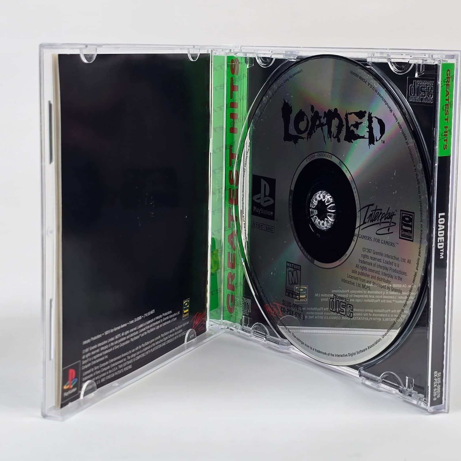 Loaded (PlayStation 1 PS1) Greatest Hits CIB COMPLETE - Thumbnail 2