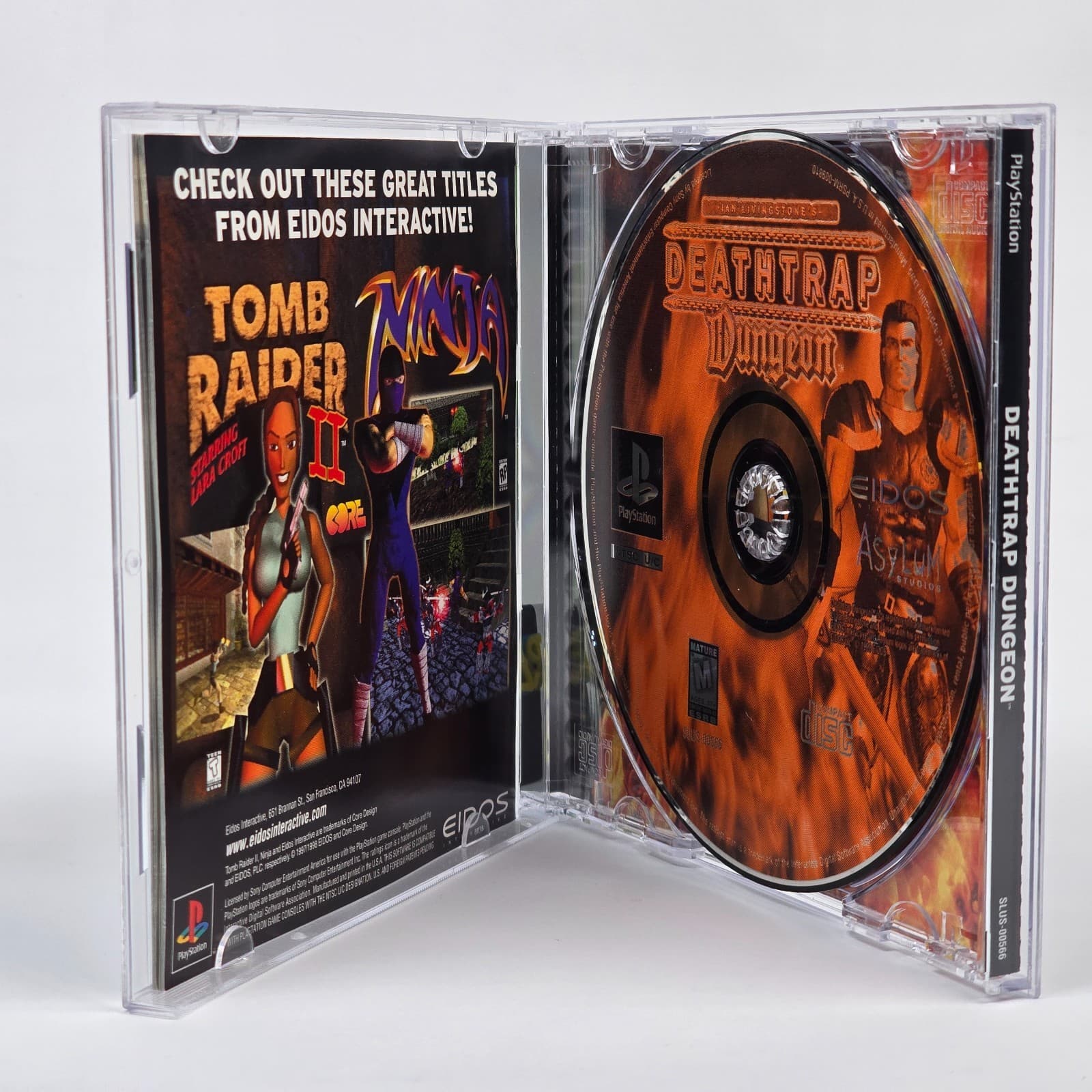 Deathtrap Dungeon (PlayStation 1 PS1) CIB COMPLETE - Thumbnail 2