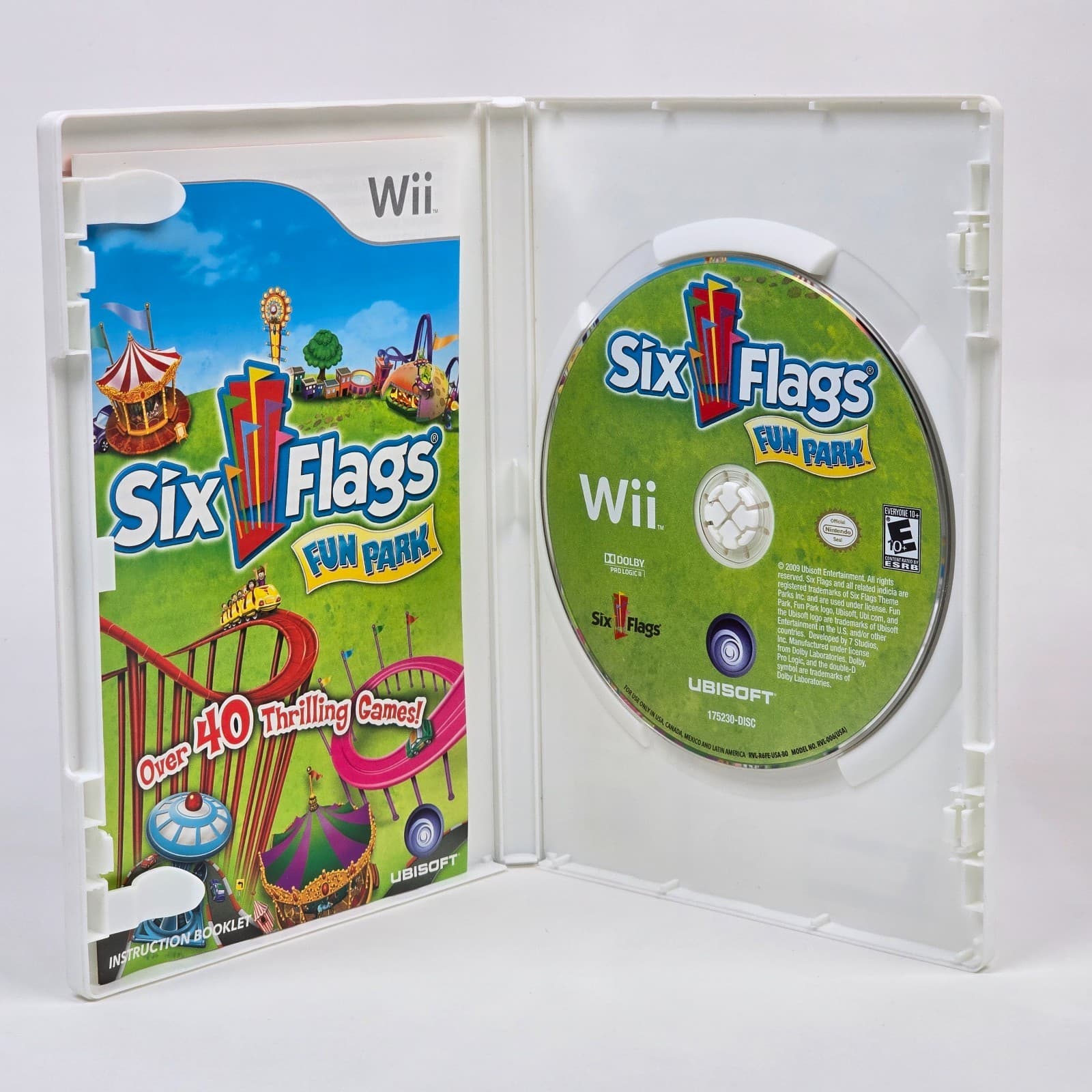 Six Flags: Fun Park (Nintendo Wii) CIB COMPLETE & TESTED - Thumbnail 2