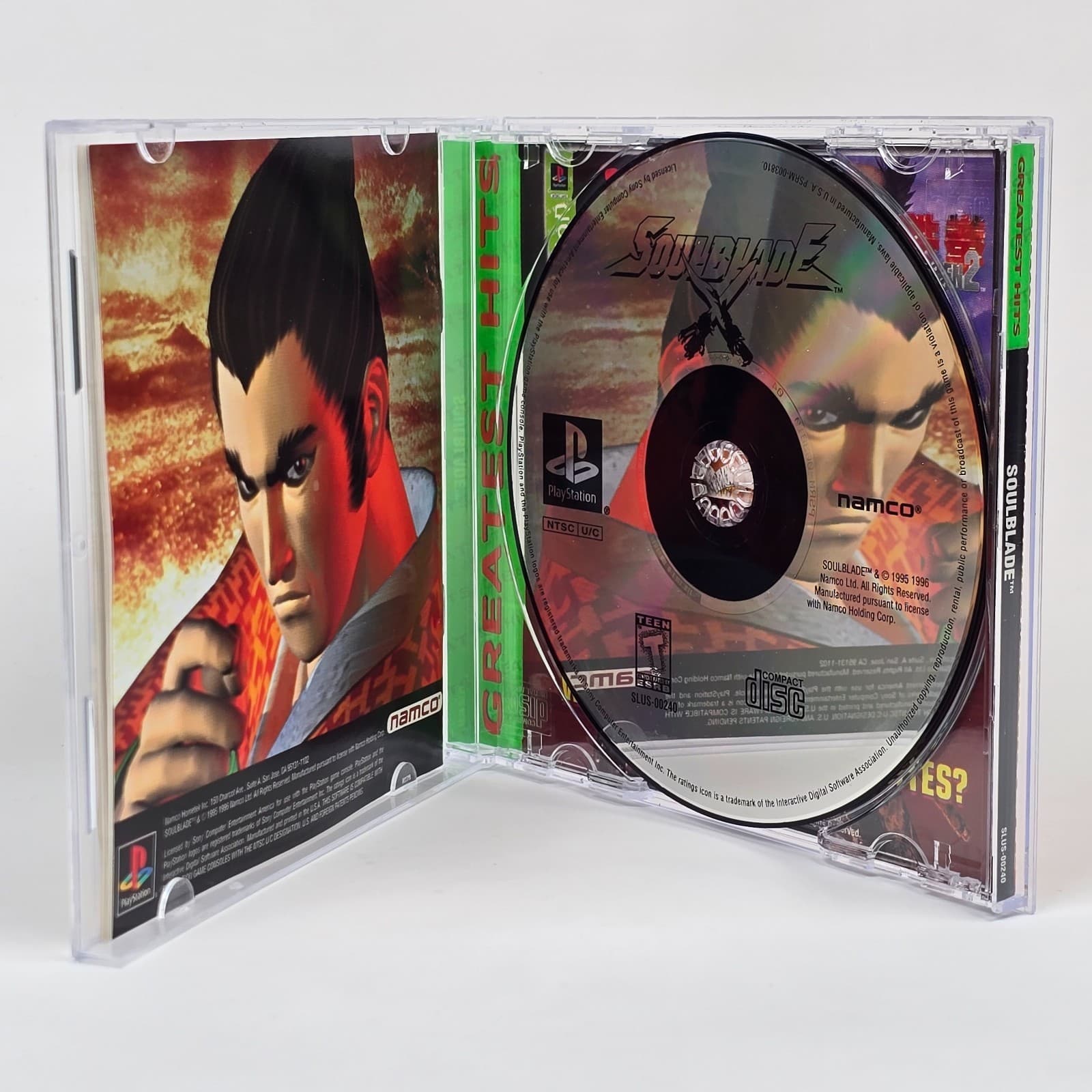 💿REFURBISHED Soulblade Soul Blade (PlayStation 1 PS1) GH CIB COMPLETE💿 - Thumbnail 2