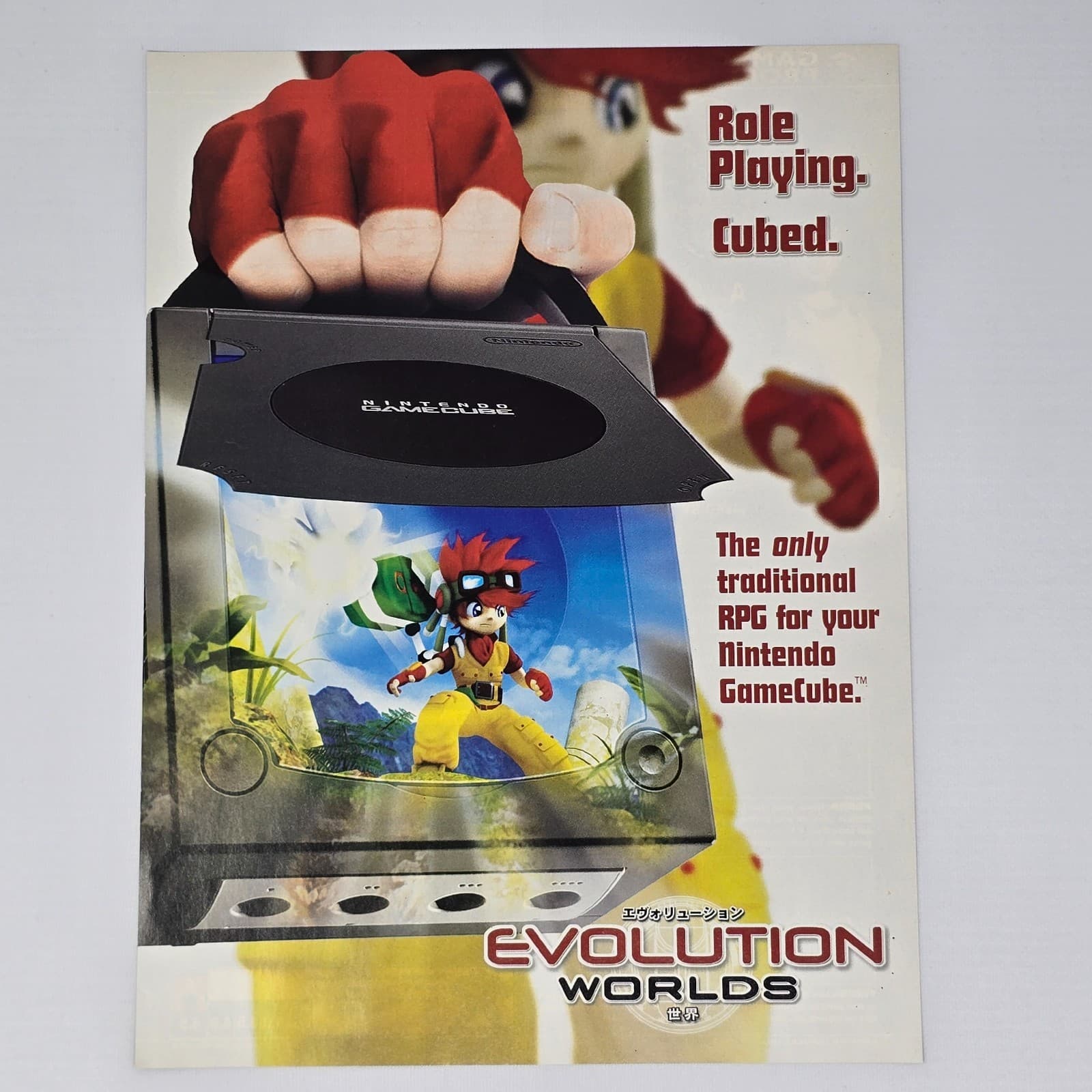 Evolution Worlds Nintendo Game Boy Role Playing Print Ad/Poster