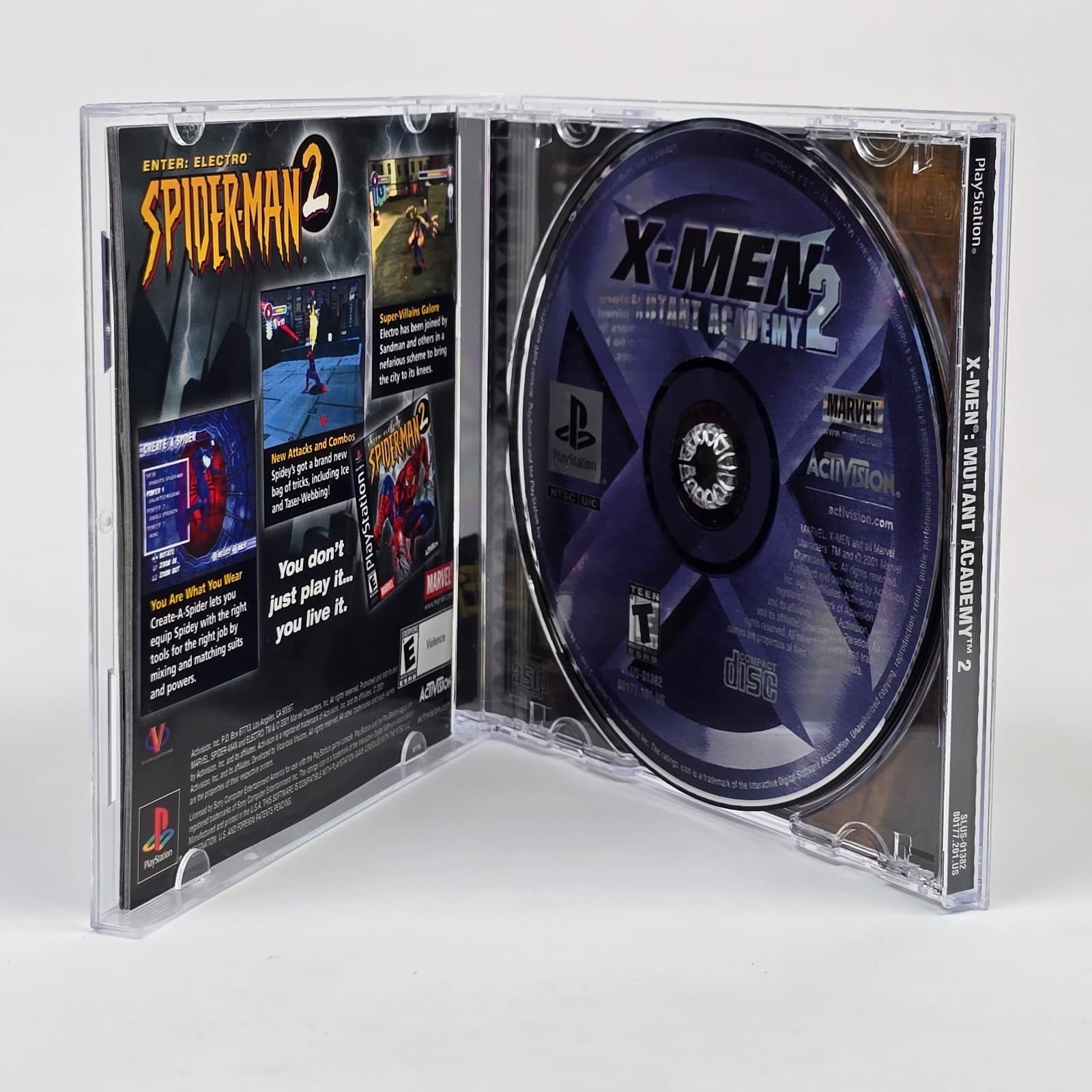 X-Men: Mutant Academy 2 (PlayStation 1 PS1) CIB COMPLETE - Thumbnail 2