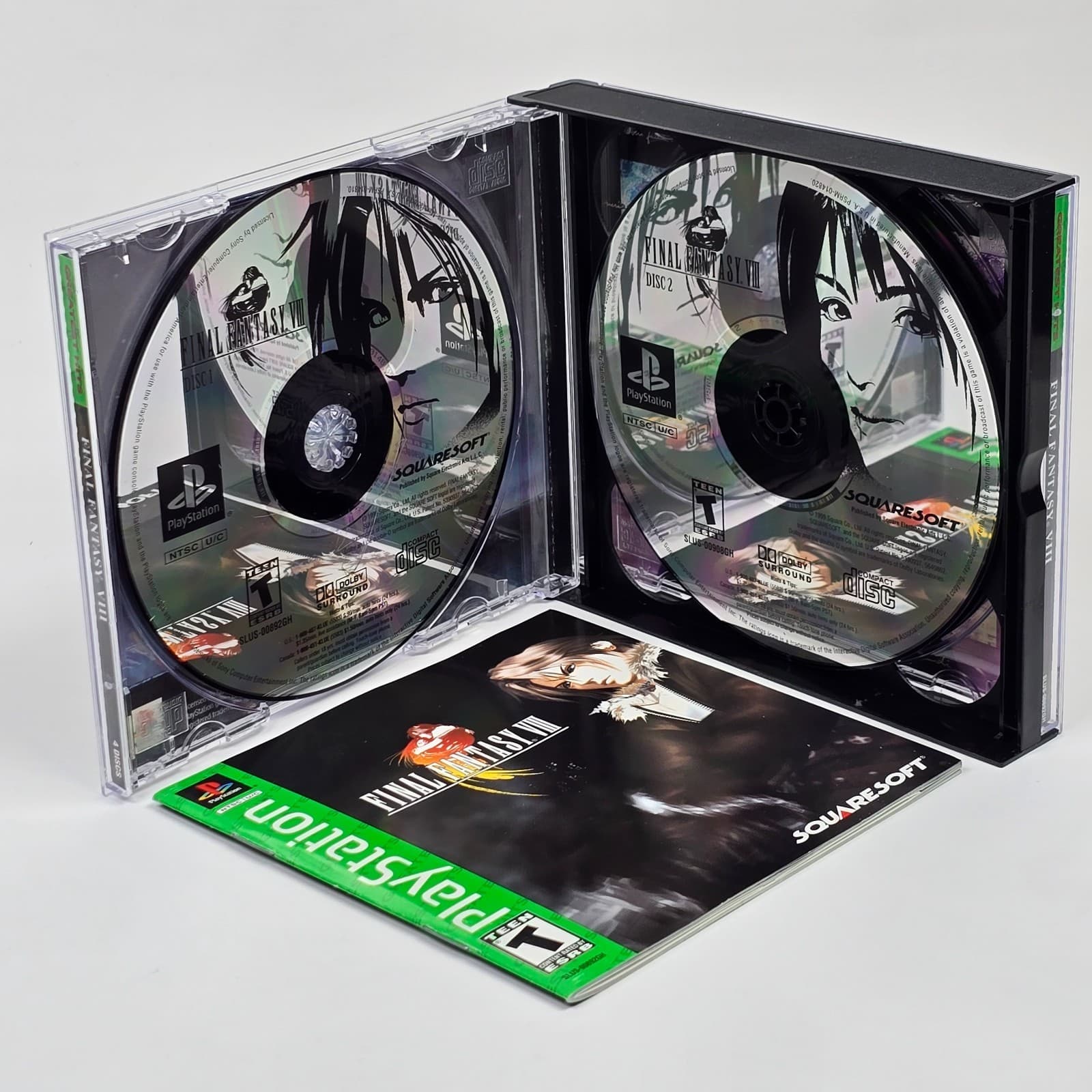 Final Fantasy VIII 8 (PlayStation 1 PS1) Greatest Hits CIB COMPLETE - Thumbnail 2