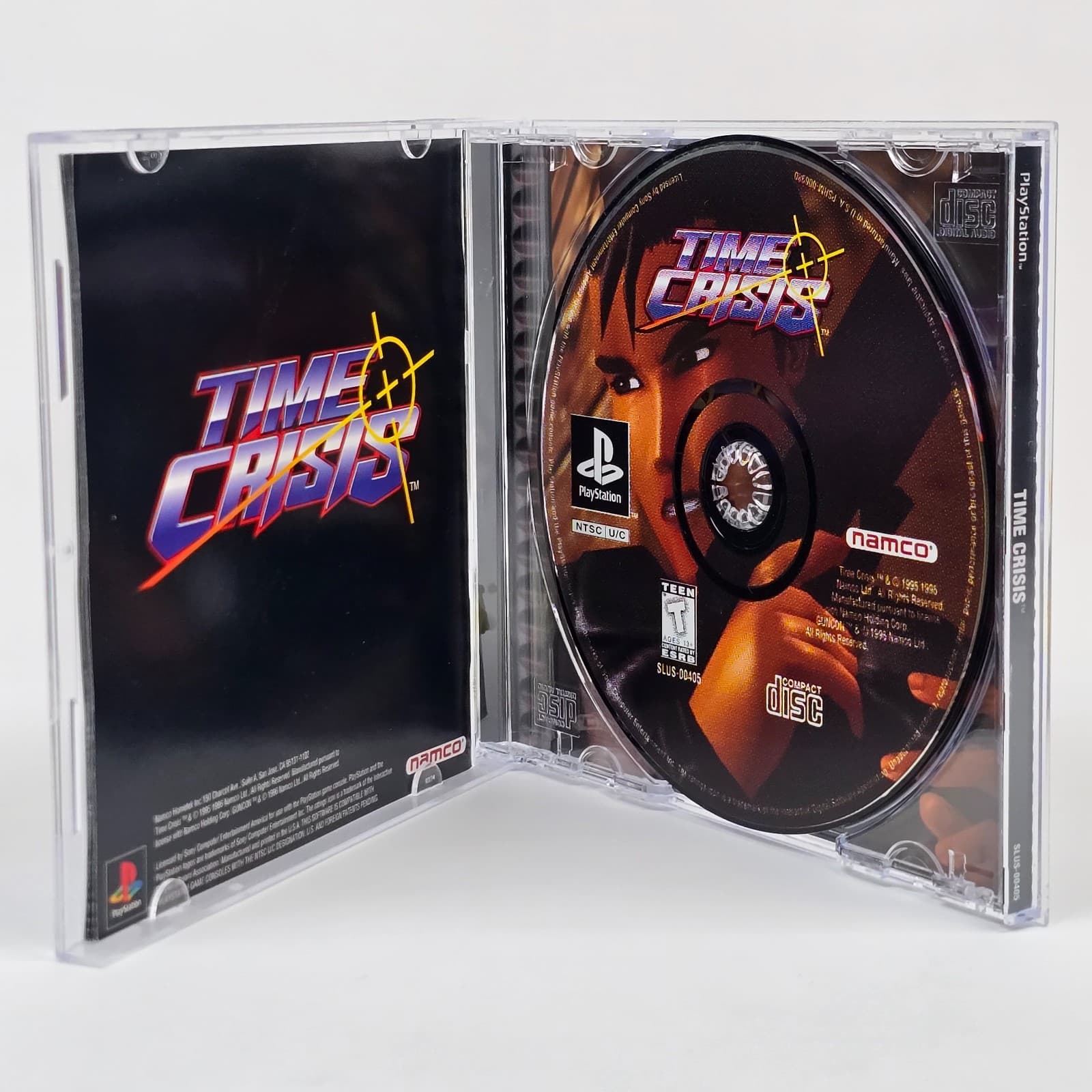 Time Crisis (PlayStation 1 PS1) CIB COMPLETE - Thumbnail 2