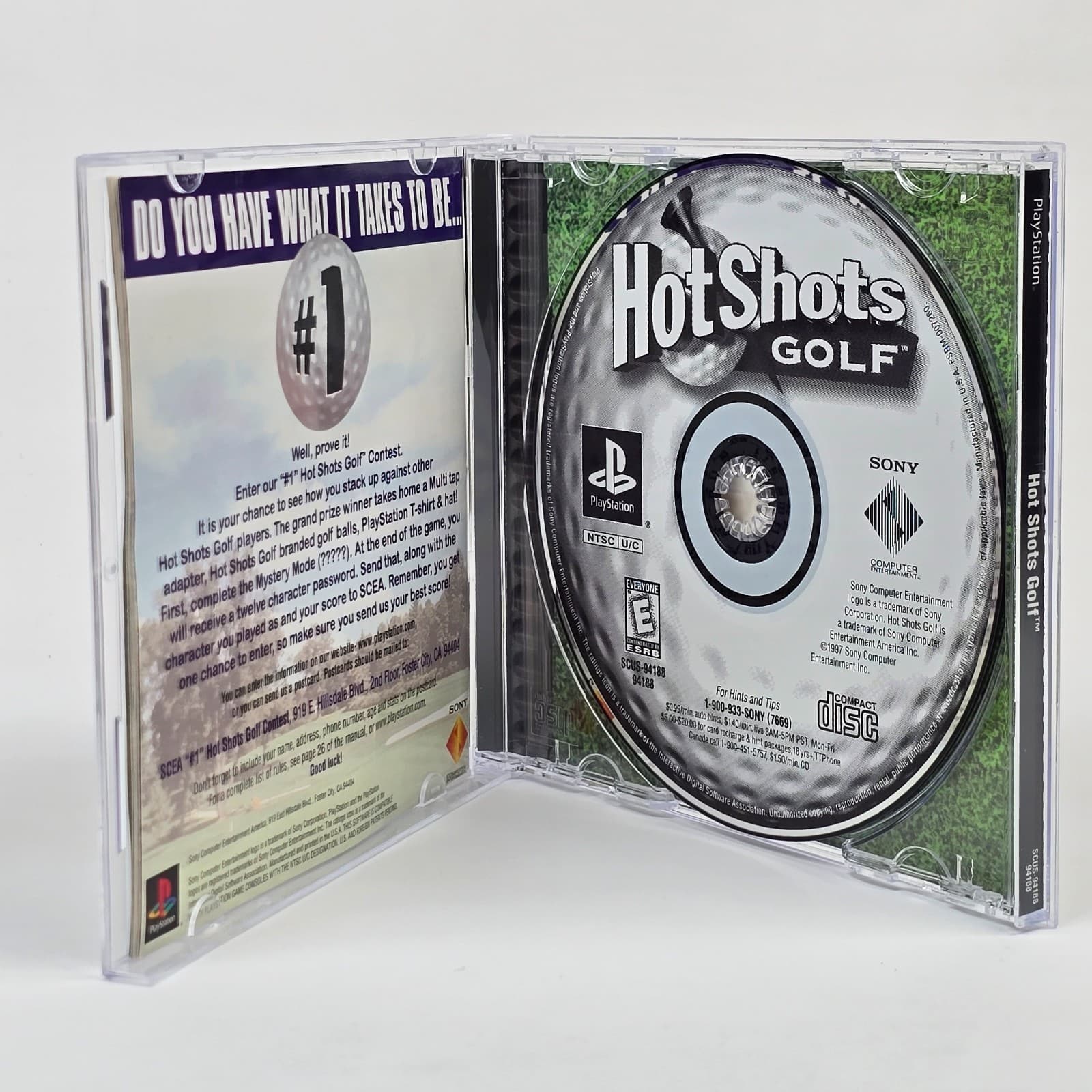 Hot Shots Golf (PlayStation 1 PS1) CIB COMPLETE - Thumbnail 2