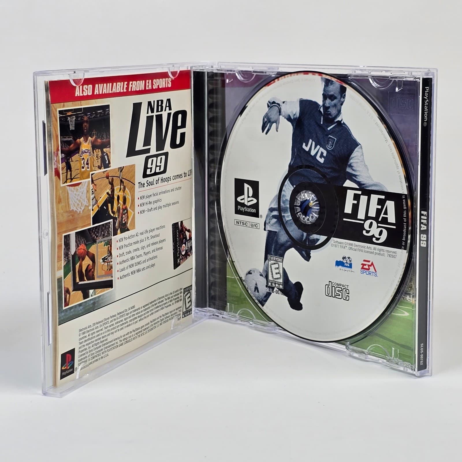 FIFA 99 (PlayStation 1 PS1) CIB COMPLETE - Thumbnail 2