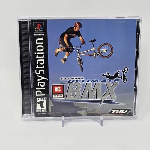 MTV Sports: T.J. Lavin’s Ultimate BMX (PlayStation 1 PS1) CIB COMPLETE & TESTED
