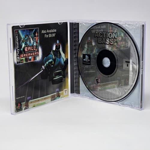 Action Bass (PlayStation 1 PS1) CIB COMPLETE & TESTED - Thumbnail 2