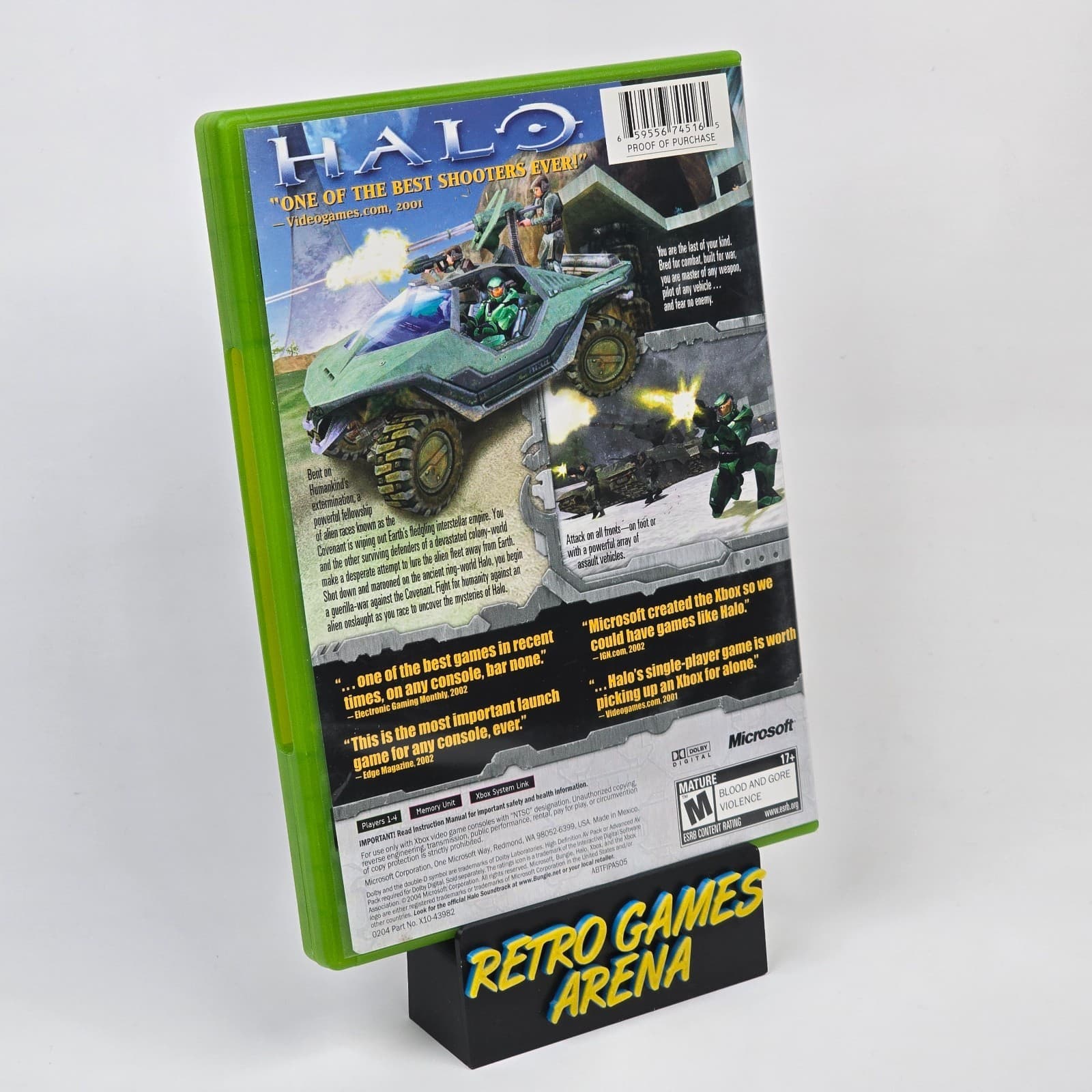 💿REFURBISHED Halo: Combat Evolved GOY (Original Xbox) CIB COMPLETE & TESTED 💿 - Thumbnail 4