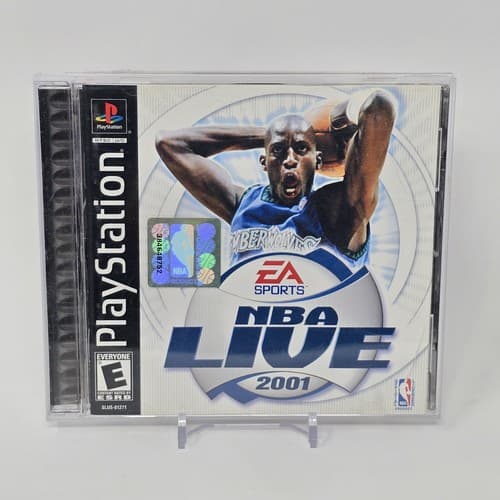 NBA Live 2001 (PlayStation 1 PS1) CIB COMPLETE & TESTED