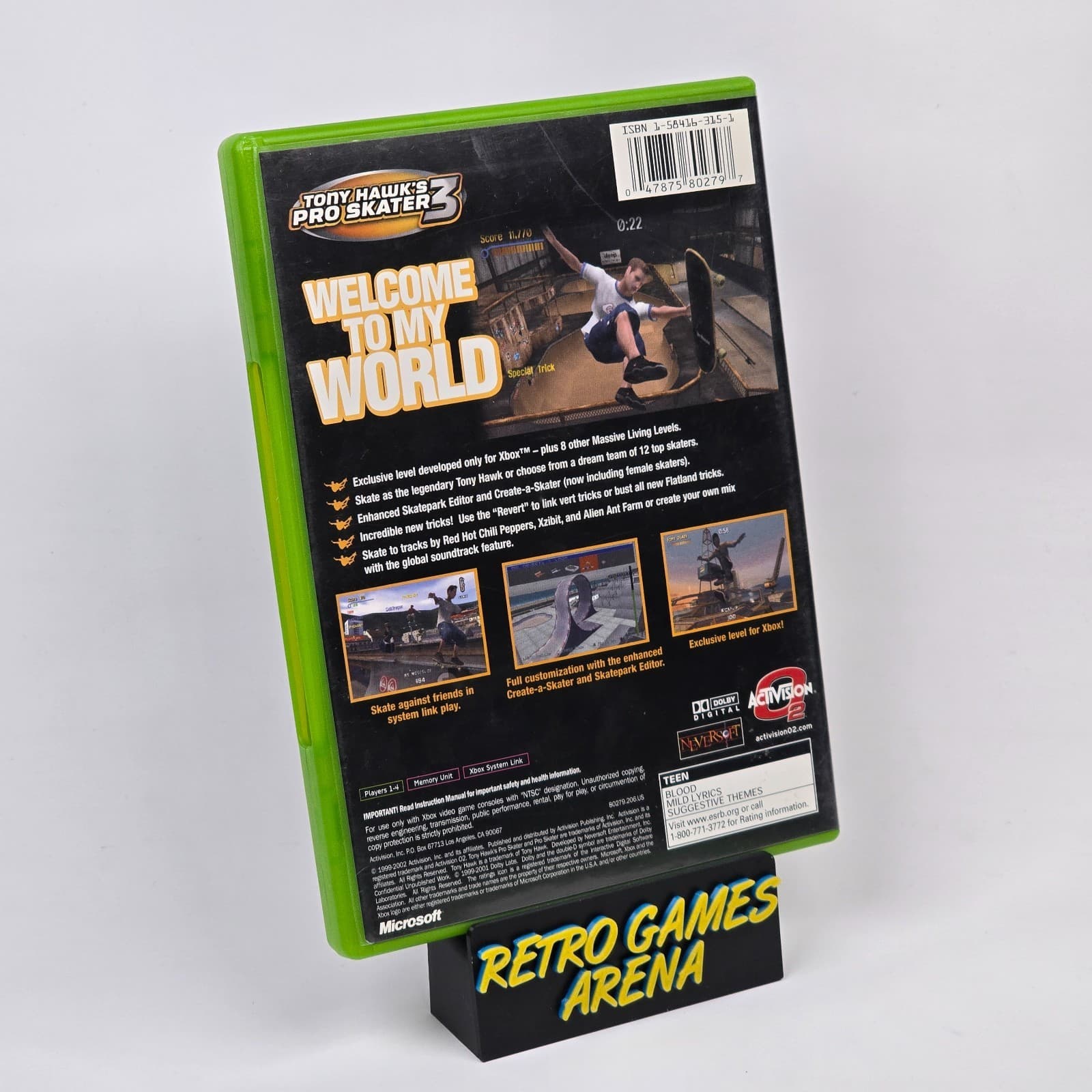 💿REFURBISHED Tony Hawk's Pro Skater 3 (Original Xbox) CIB COMPLETE & TESTED 💿 - Thumbnail 4