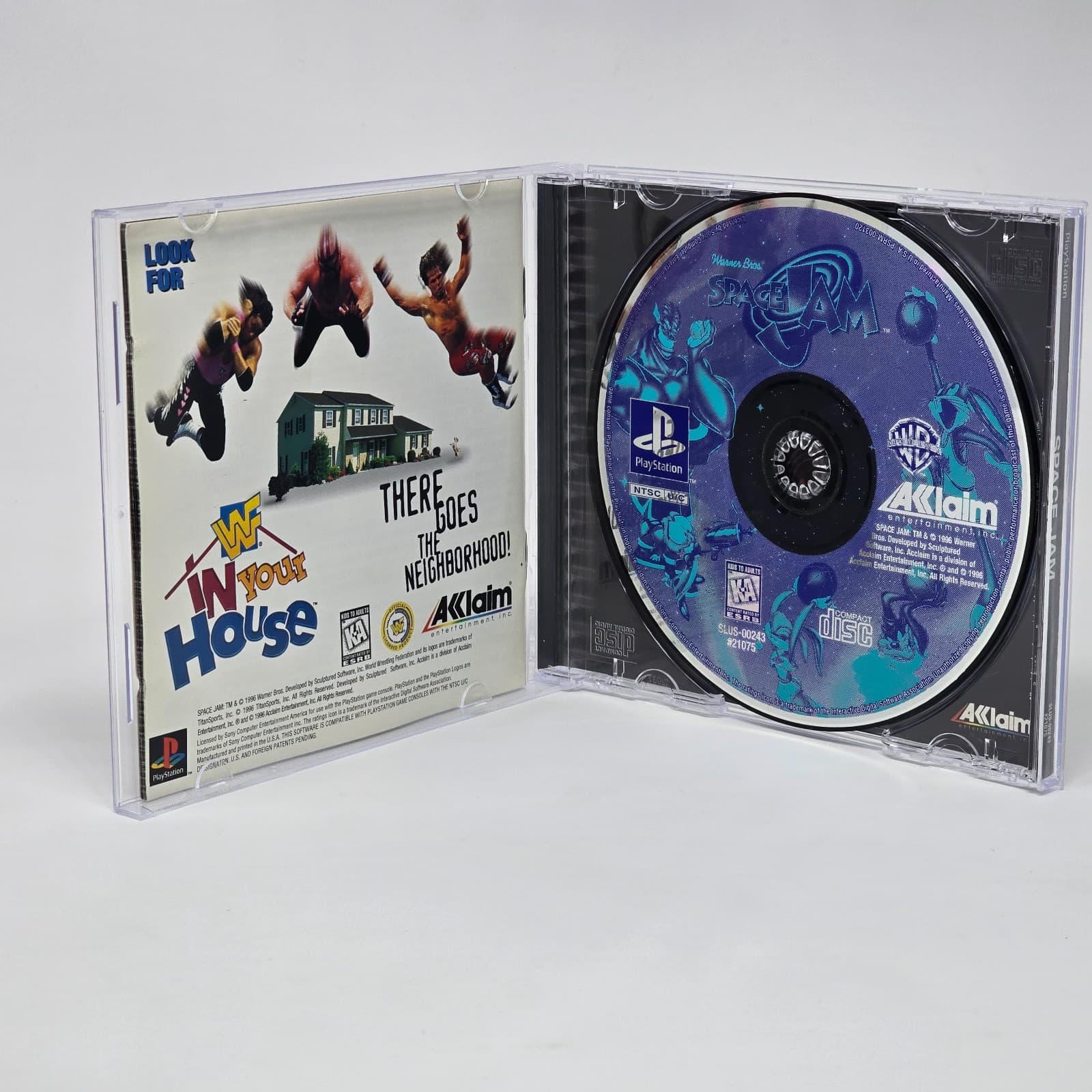 Space Jam (PlayStation 1 PS1) CIB COMPLETE & TESTED - Thumbnail 2