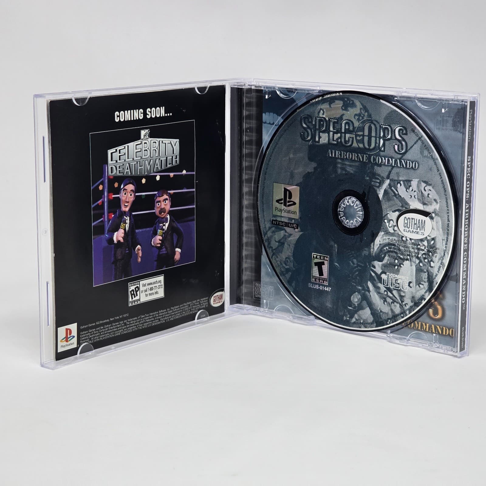 Spec Ops: Airborne Commando (PlayStation 1 PS1) CIB COMPLETE & TESTED - Thumbnail 2
