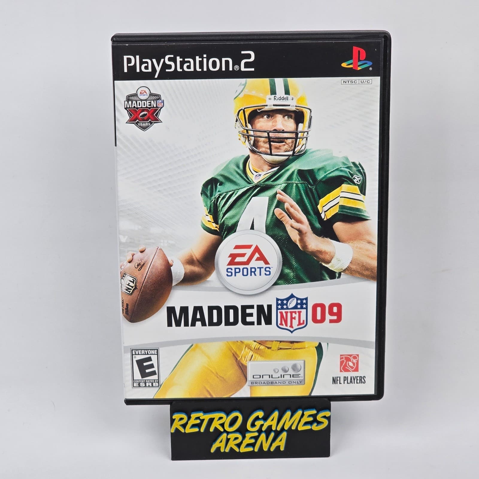 Madden NFL 09 (PlayStation 2 PS2) Case & Disc