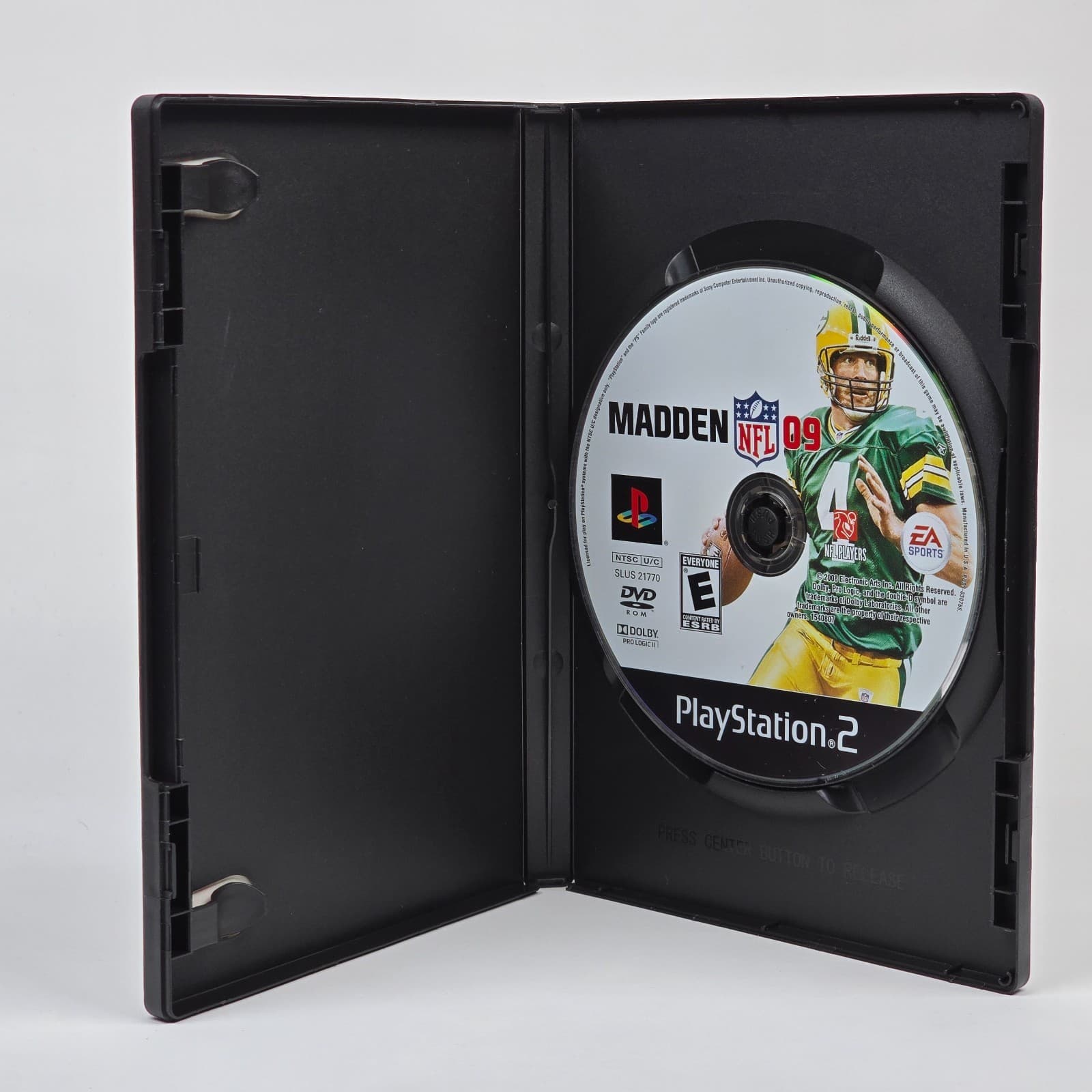 Madden NFL 09 (PlayStation 2 PS2) Case & Disc - Thumbnail 2