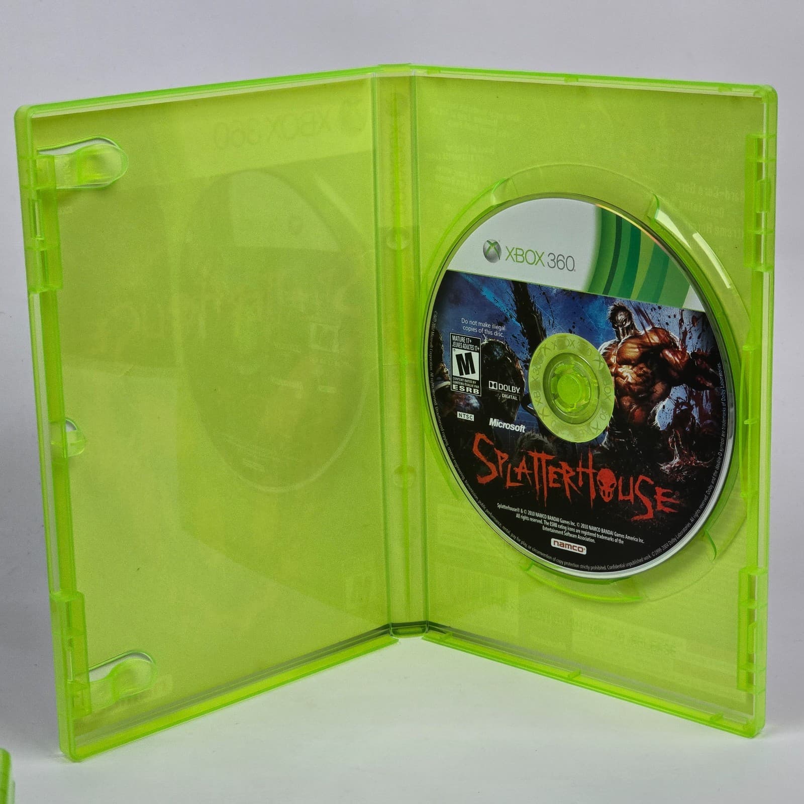 Splatterhouse (Xbox 360) Case & Disc - Thumbnail 2