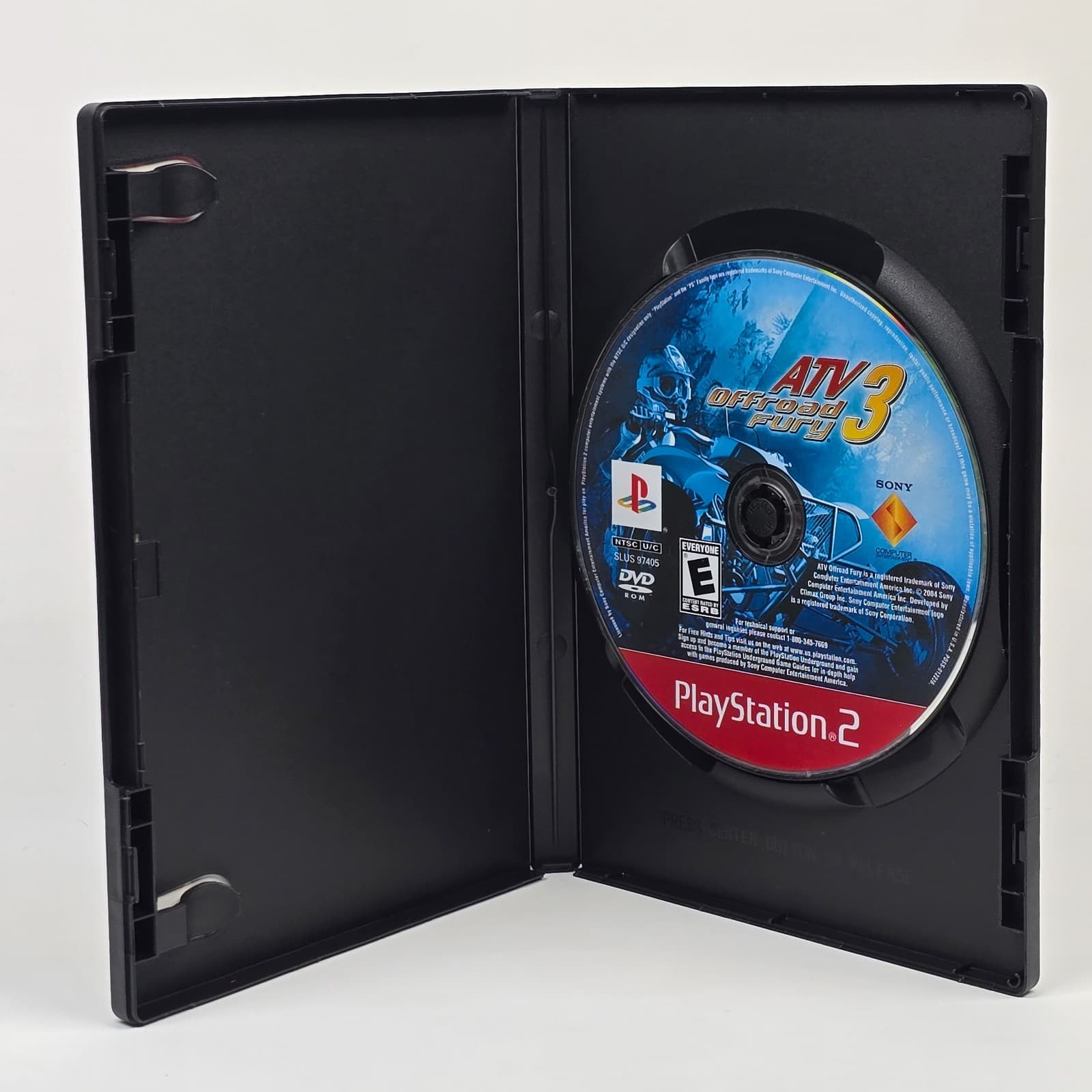 ATV Offroad Fury 3 (PlayStation 2 PS2) Greatest Hits Case & Disc - Thumbnail 2