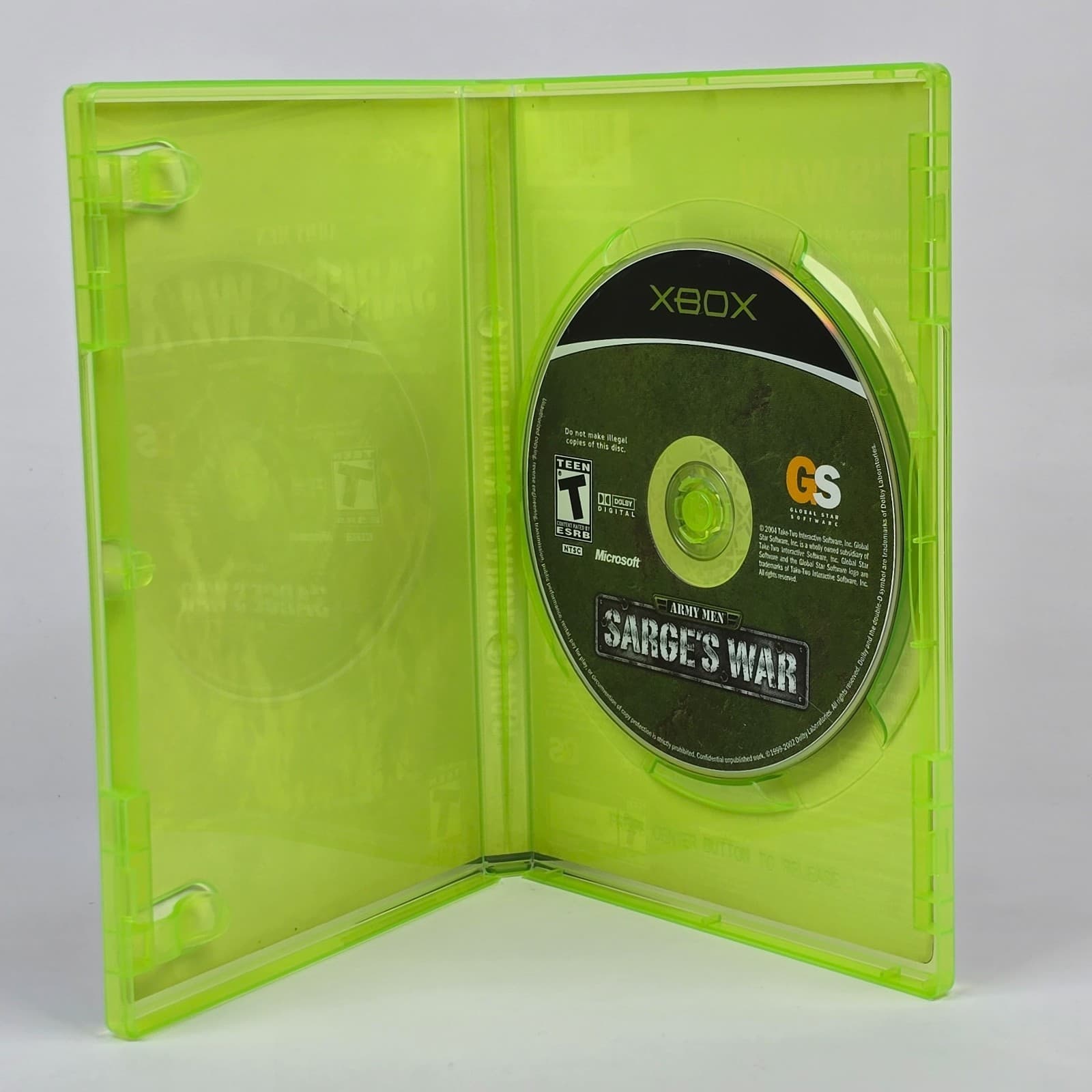 Army Men: Sarge's War (Original Xbox) Case & Disc - Thumbnail 2