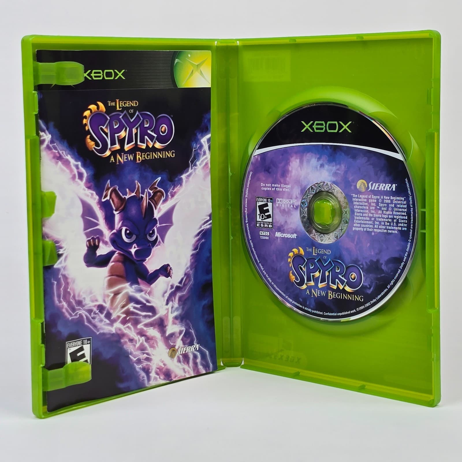 The Legend of Spyro: A New Beginning (Original Xbox) CIB COMPLETE - Thumbnail 2