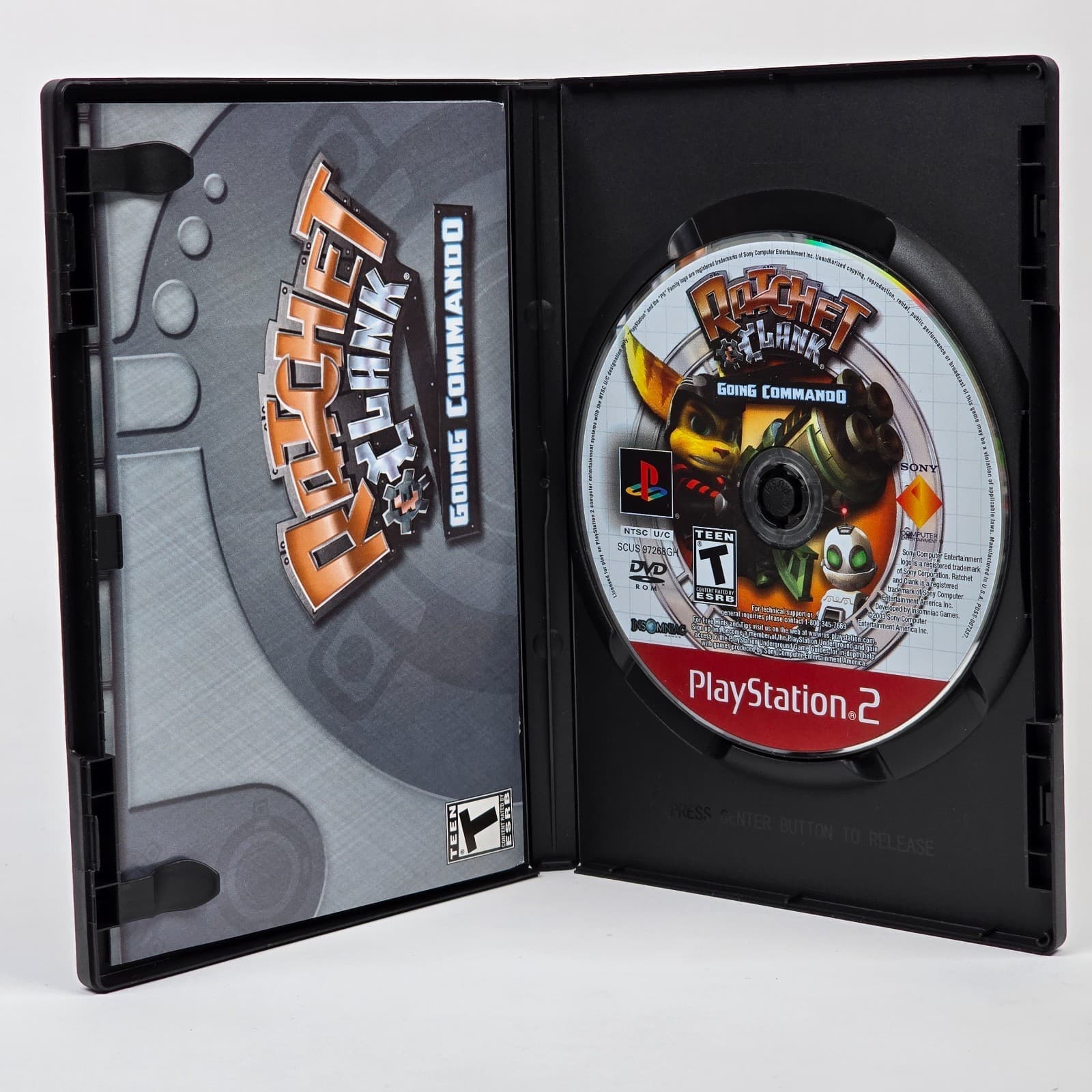 Ratchet & Clank: Going Commando (PlayStation 2 PS2) Greatest Hits CIB COMPLETE - Thumbnail 2