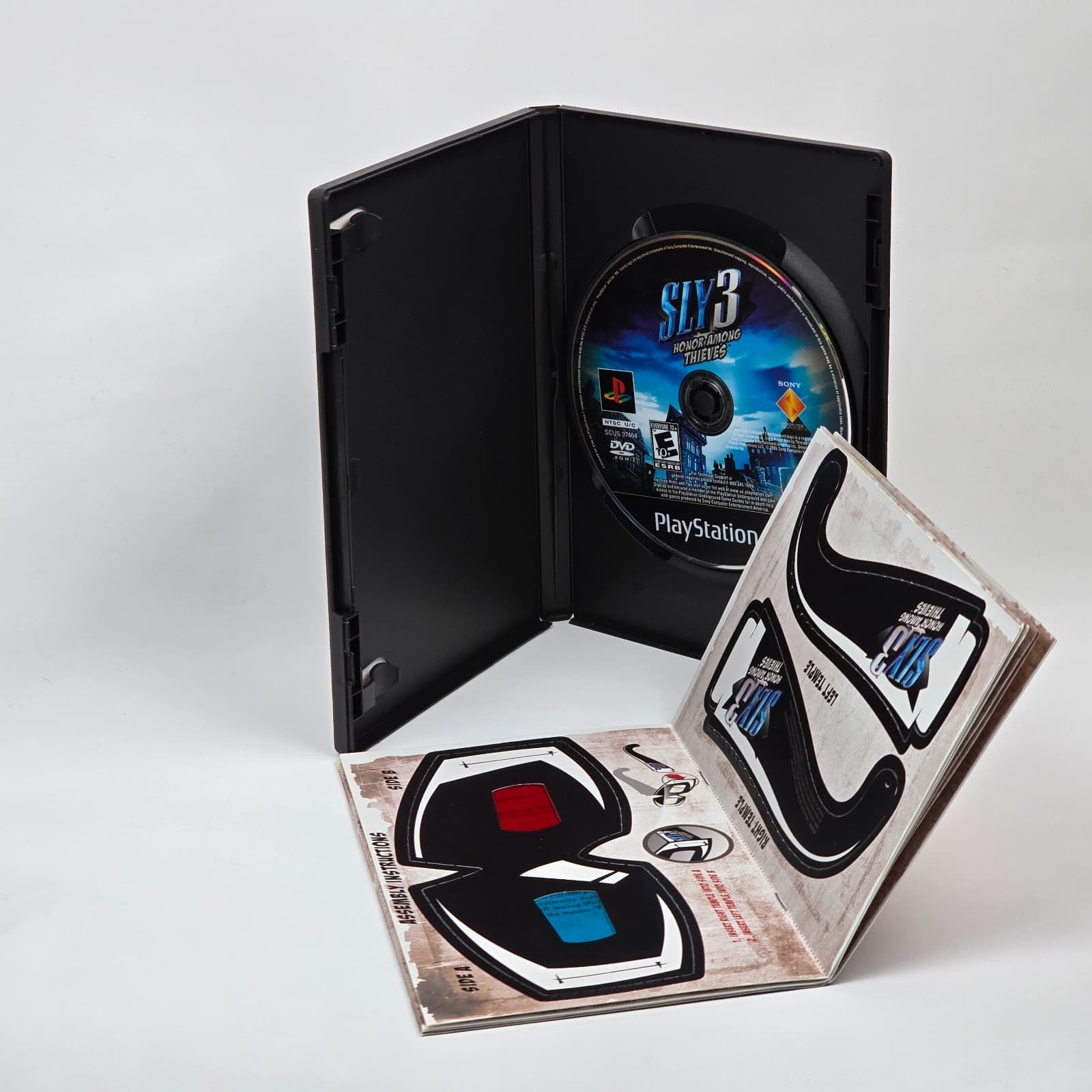 💿REFURBISHED Sly 3: Honor Among Thieves (PlayStation 2 PS2) CIB + 3D Glasses💿 - Thumbnail 3