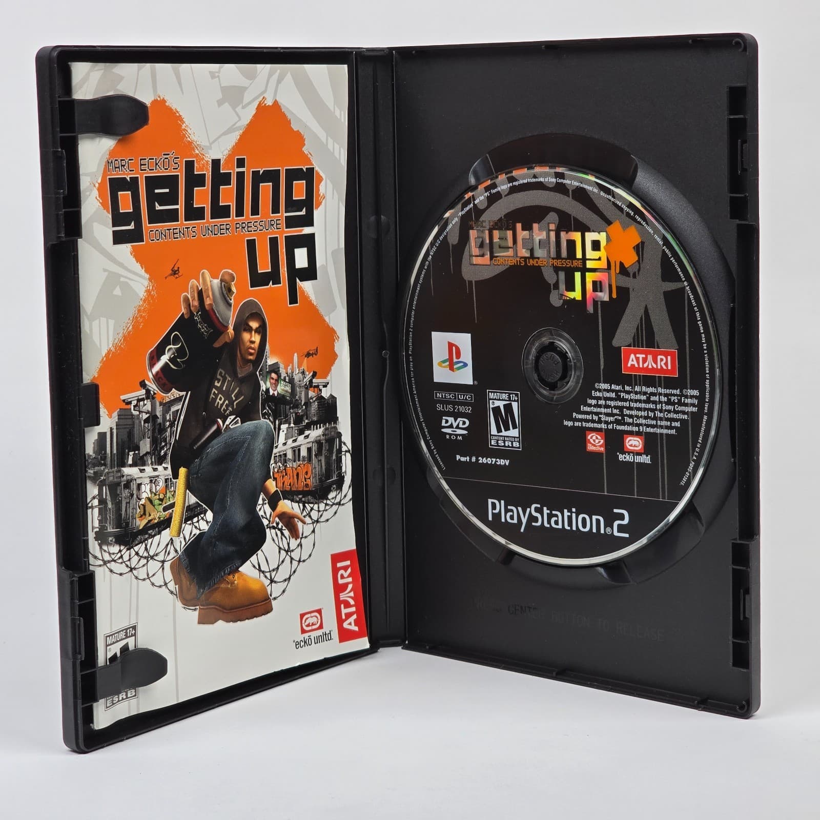 Marc Ecko's Getting Up: Contents Under Pressure (PlayStation 2 PS2) CIB COMPLETE - Thumbnail 2